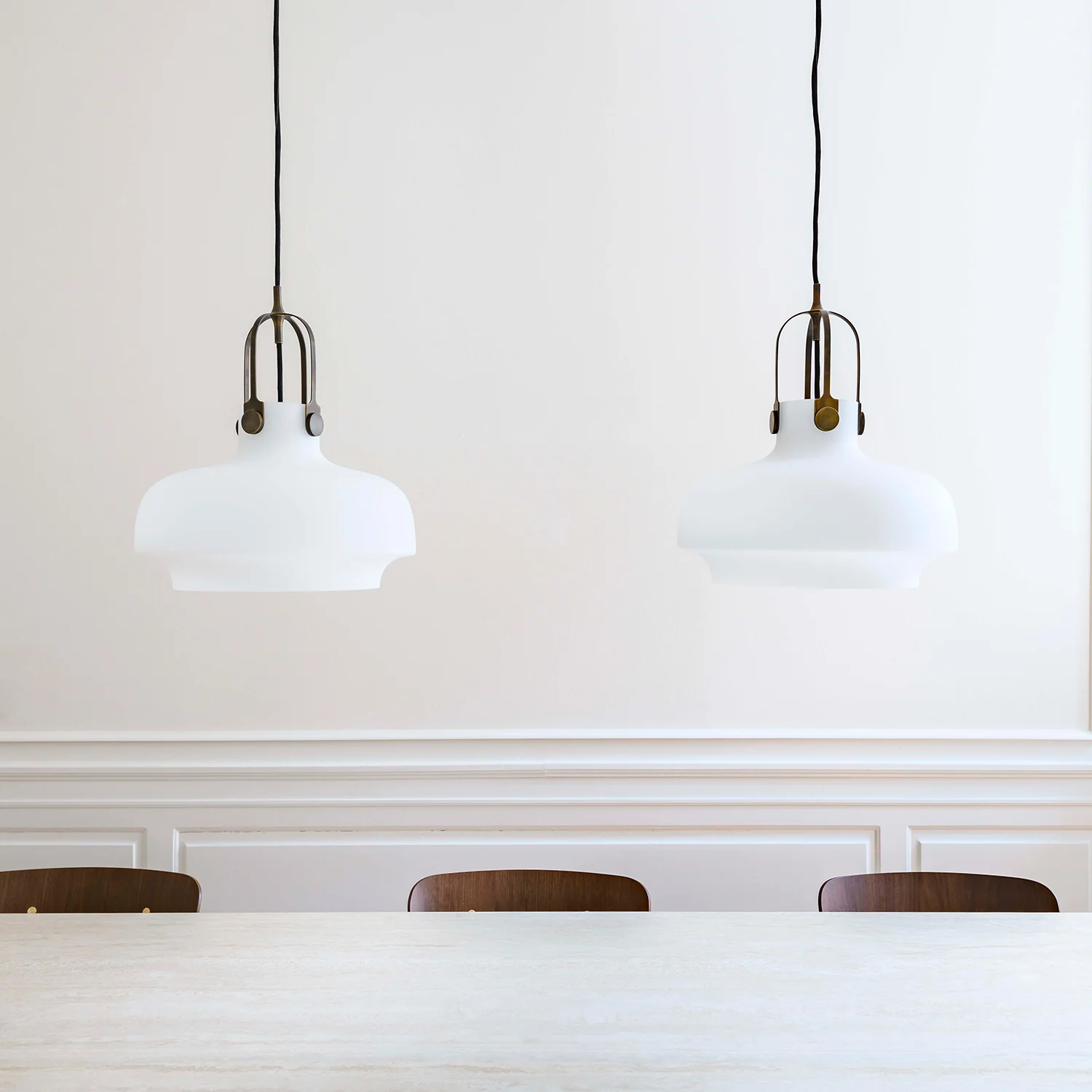 &tradition | copenhagen pendant lamp 35cm | opal glass - Image 5