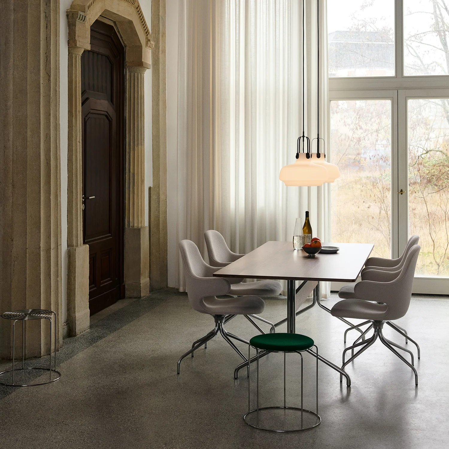 &tradition | copenhagen pendant lamp 35cm | opal glass - Image 7