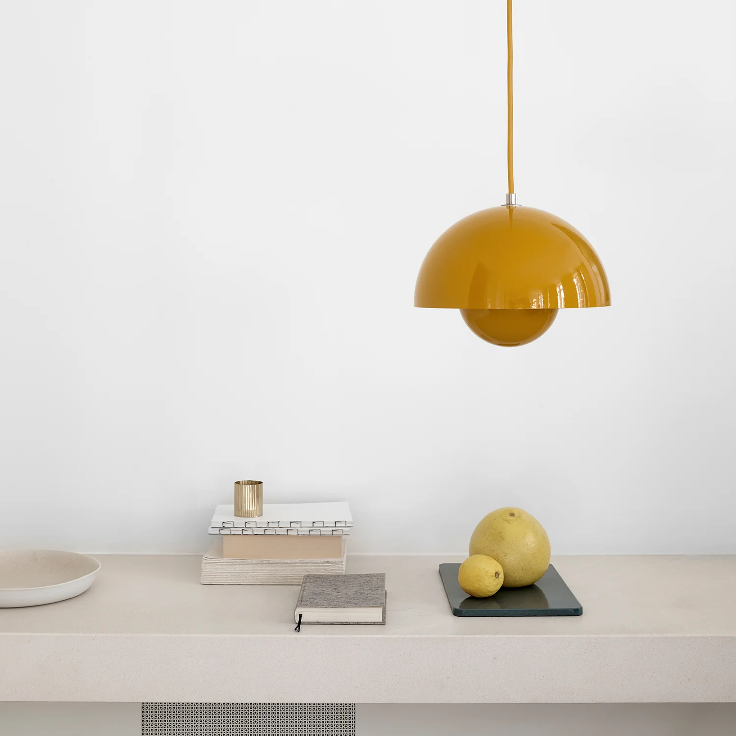 &tradition | flowerpot VP1 pendant lamp | mustard 23cm - Image 2