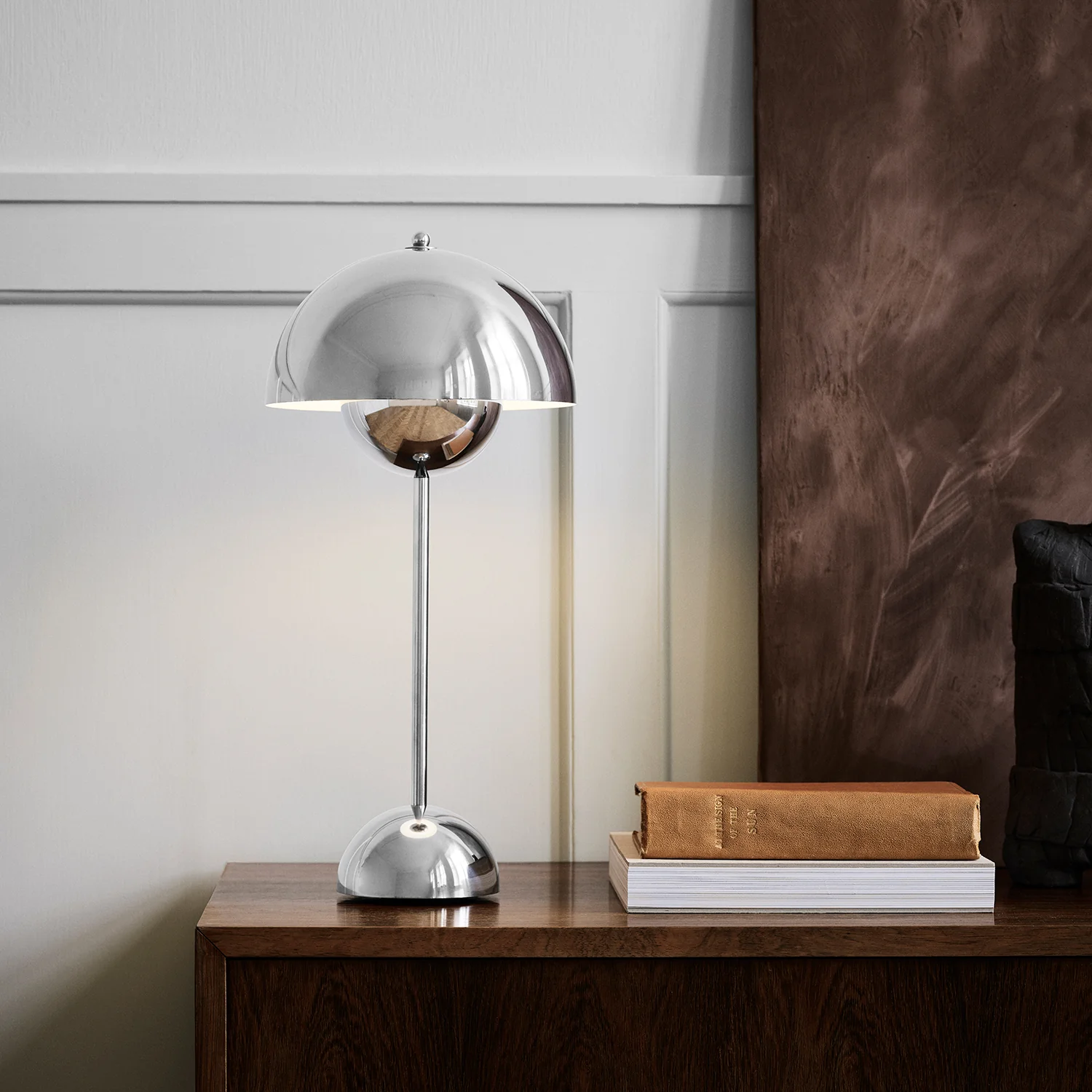&tradition | flowerpot VP3 table lamp | chrome - Image 2