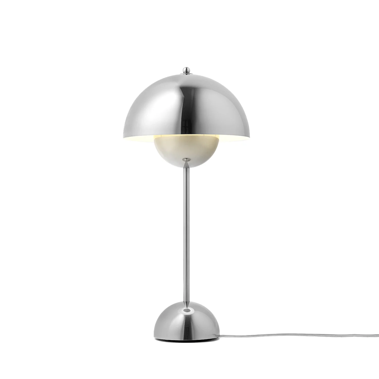 &tradition | flowerpot VP3 table lamp | chrome - Image 3