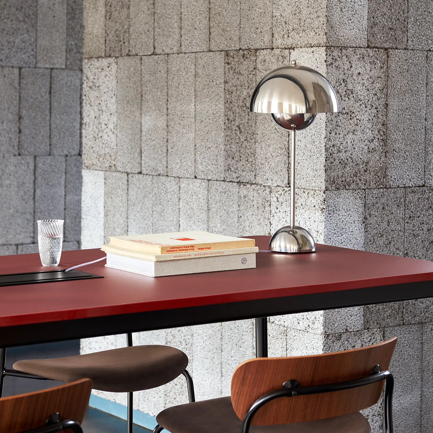 &tradition | flowerpot VP3 table lamp | chrome - Image 5