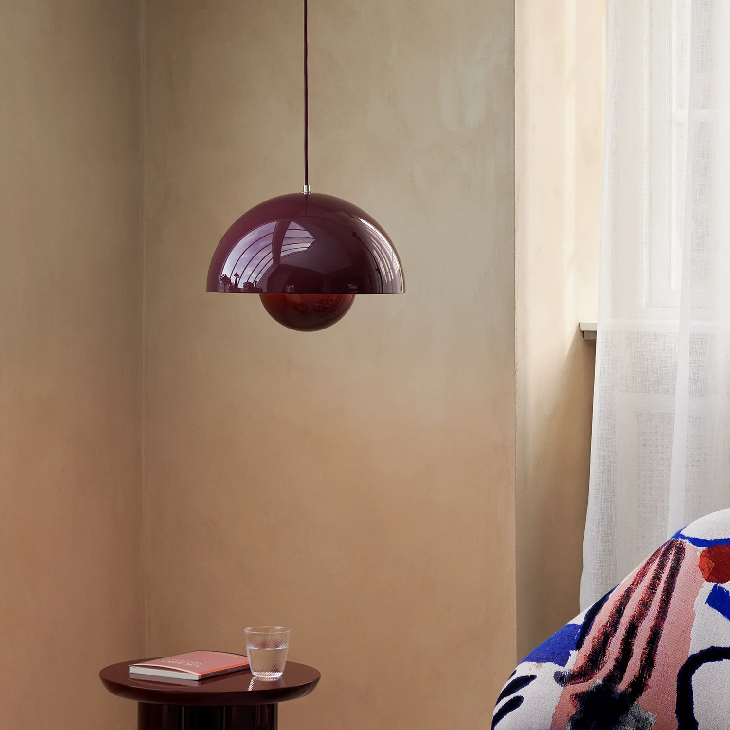 &tradition | flowerpot VP7 pendant lamp | dark plum 37cm - Image 2