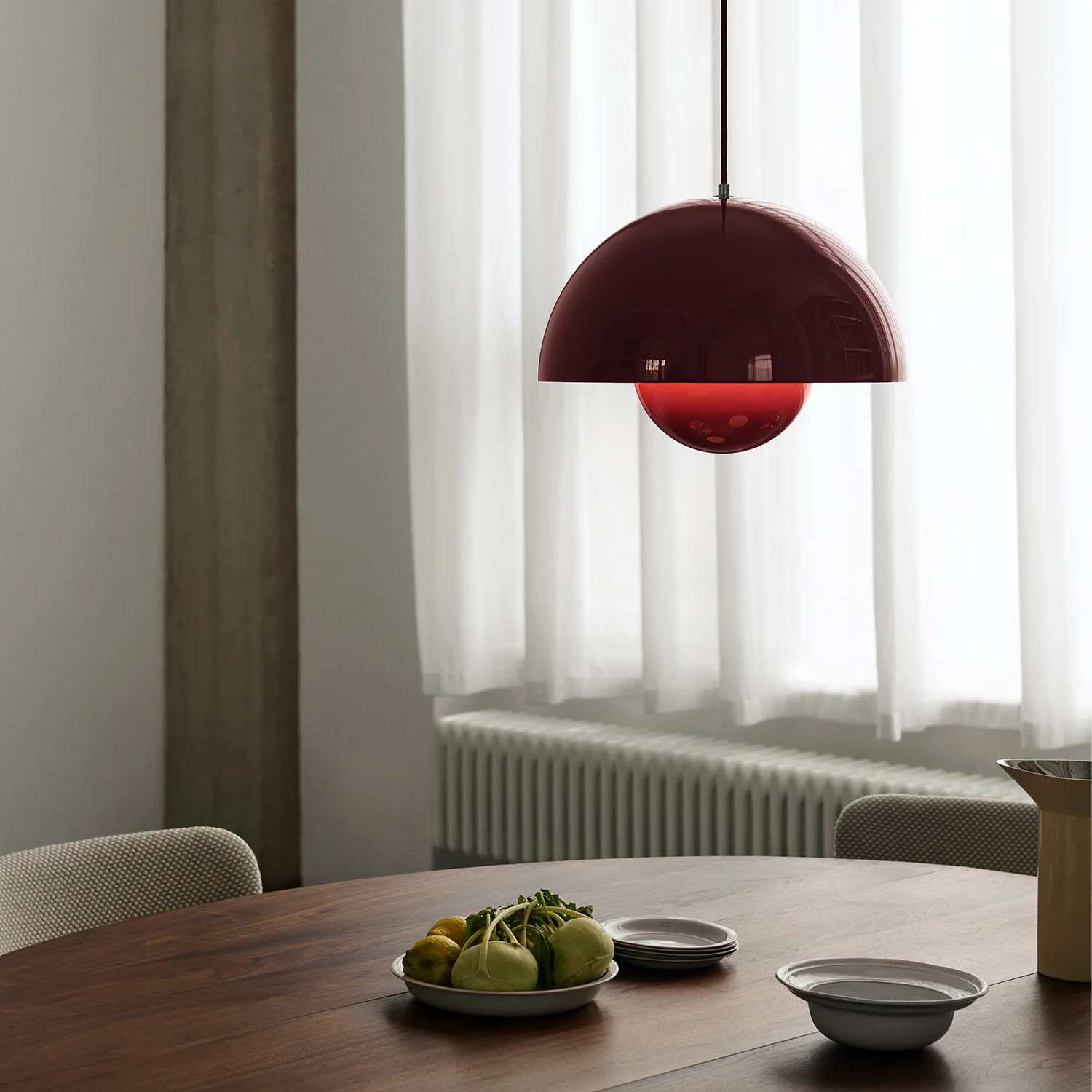 &tradition | flowerpot VP7 pendant lamp | dark plum 37cm - Image 4