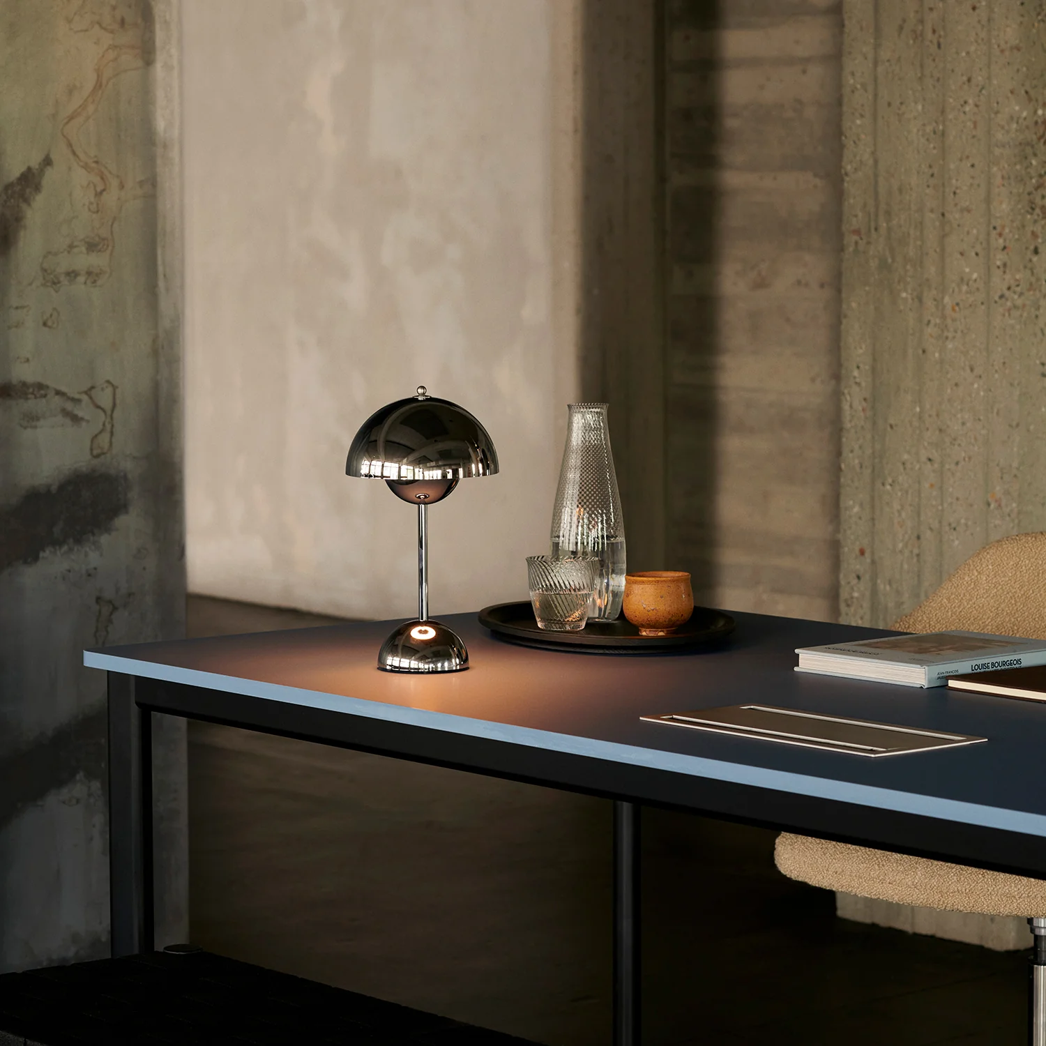 &tradition | flowerpot VP9 portable lamp | chrome - Image 15