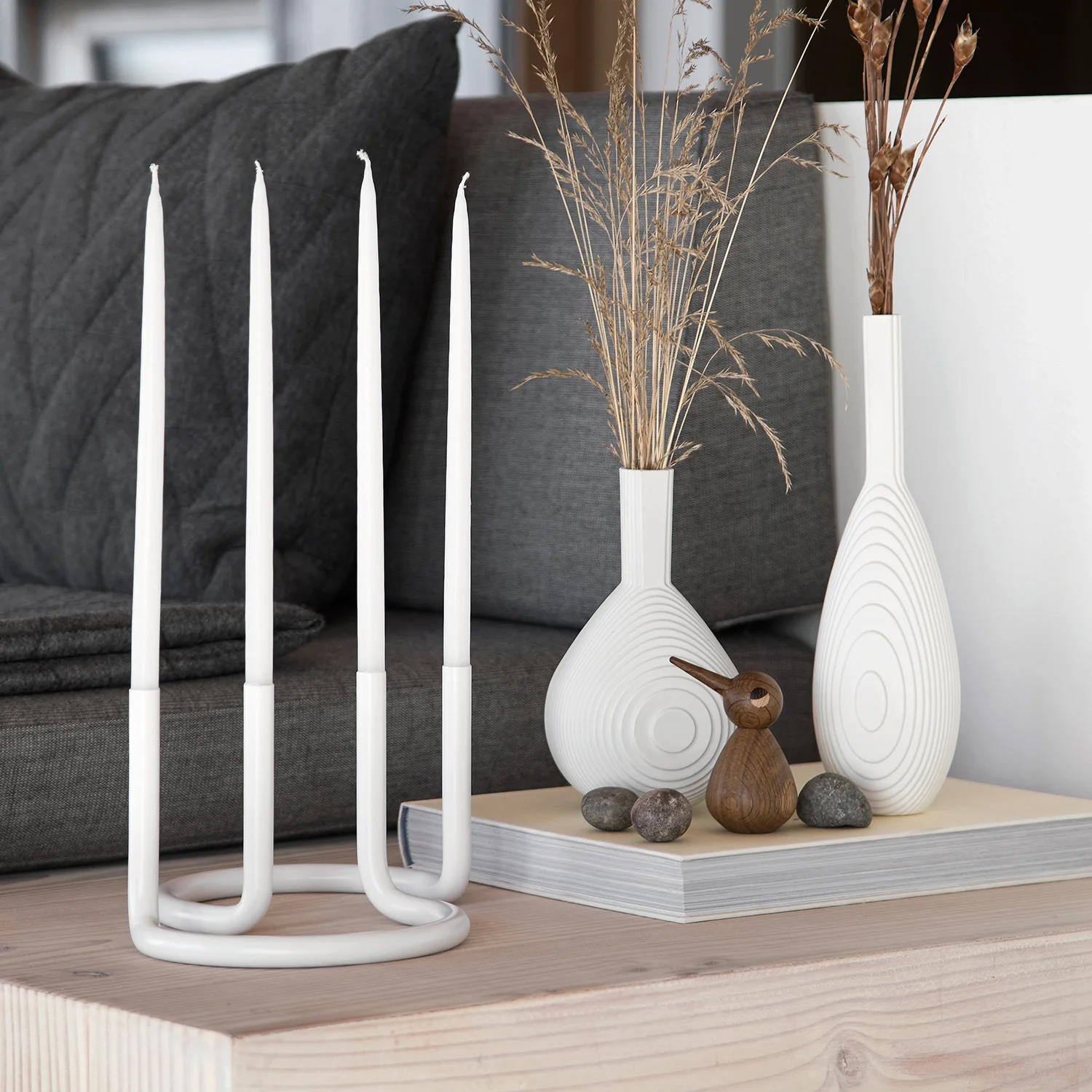 architectmade | gemini candleholder | white - Image 3