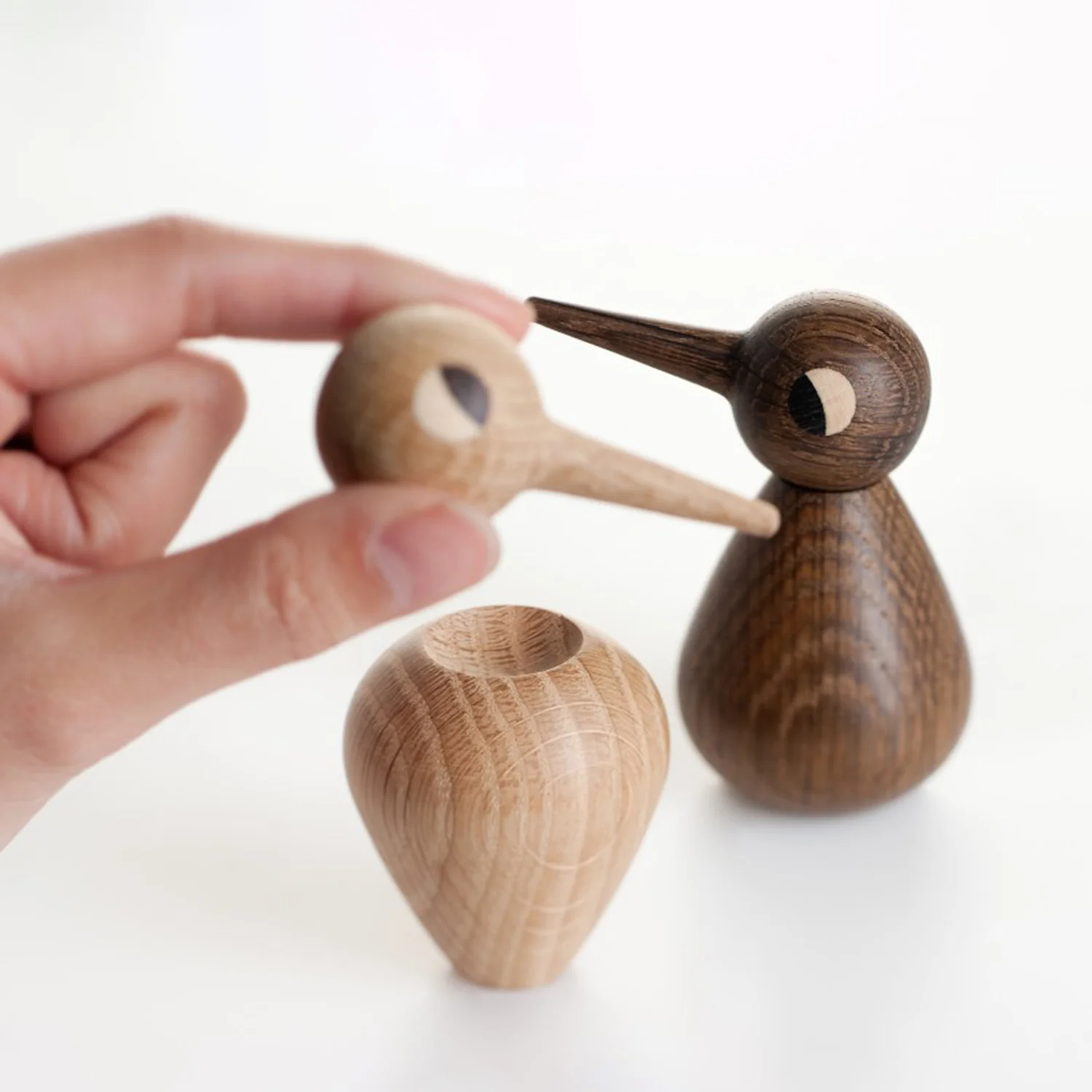 architectmade | wooden bird | chubby smoked oak - Image 7