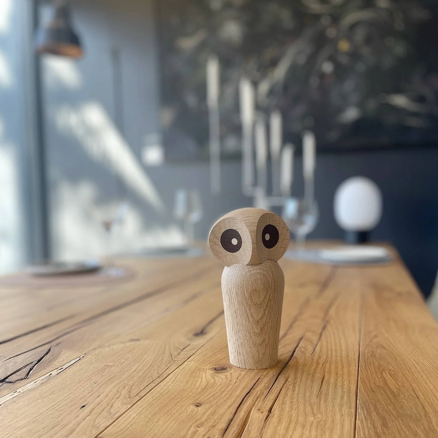 architectmade | wooden owl | large natural oak - Image 13