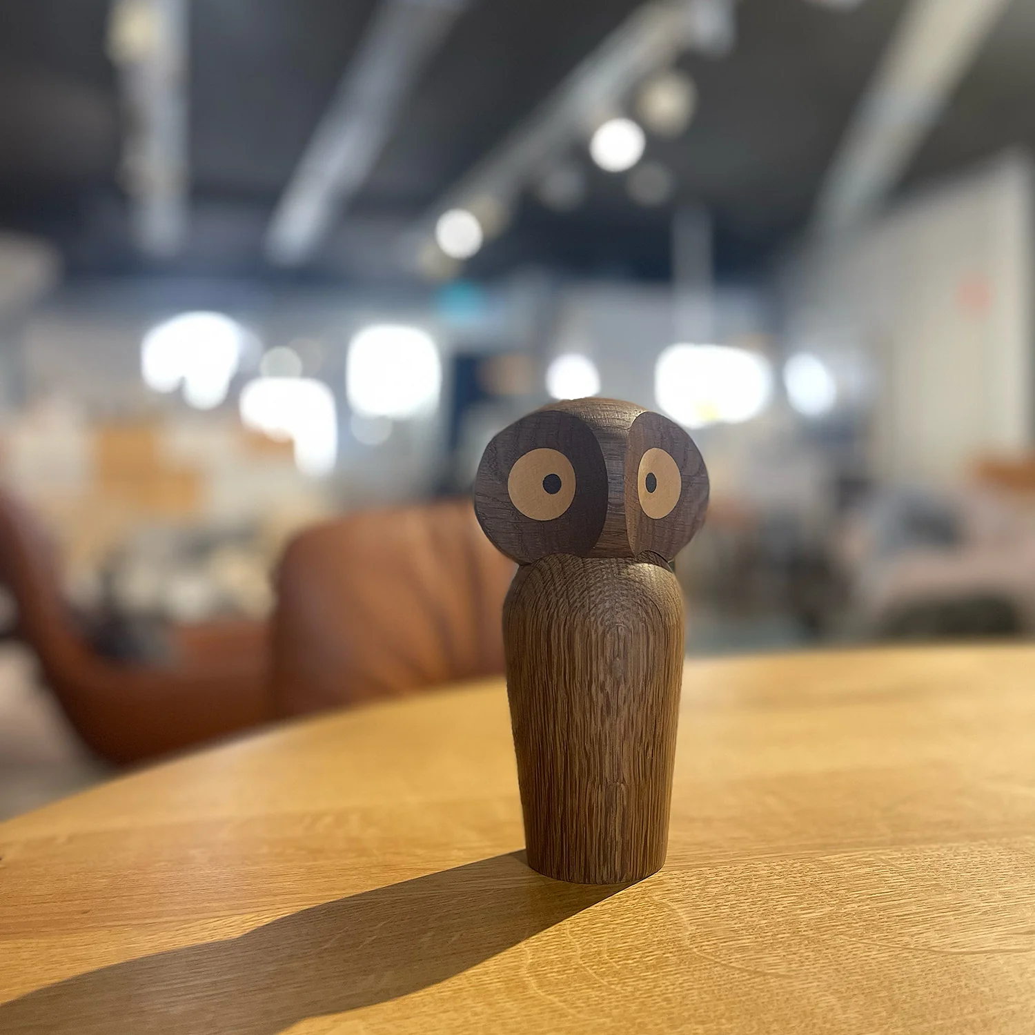 architectmade | wooden owl | large smoked oak - Image 13