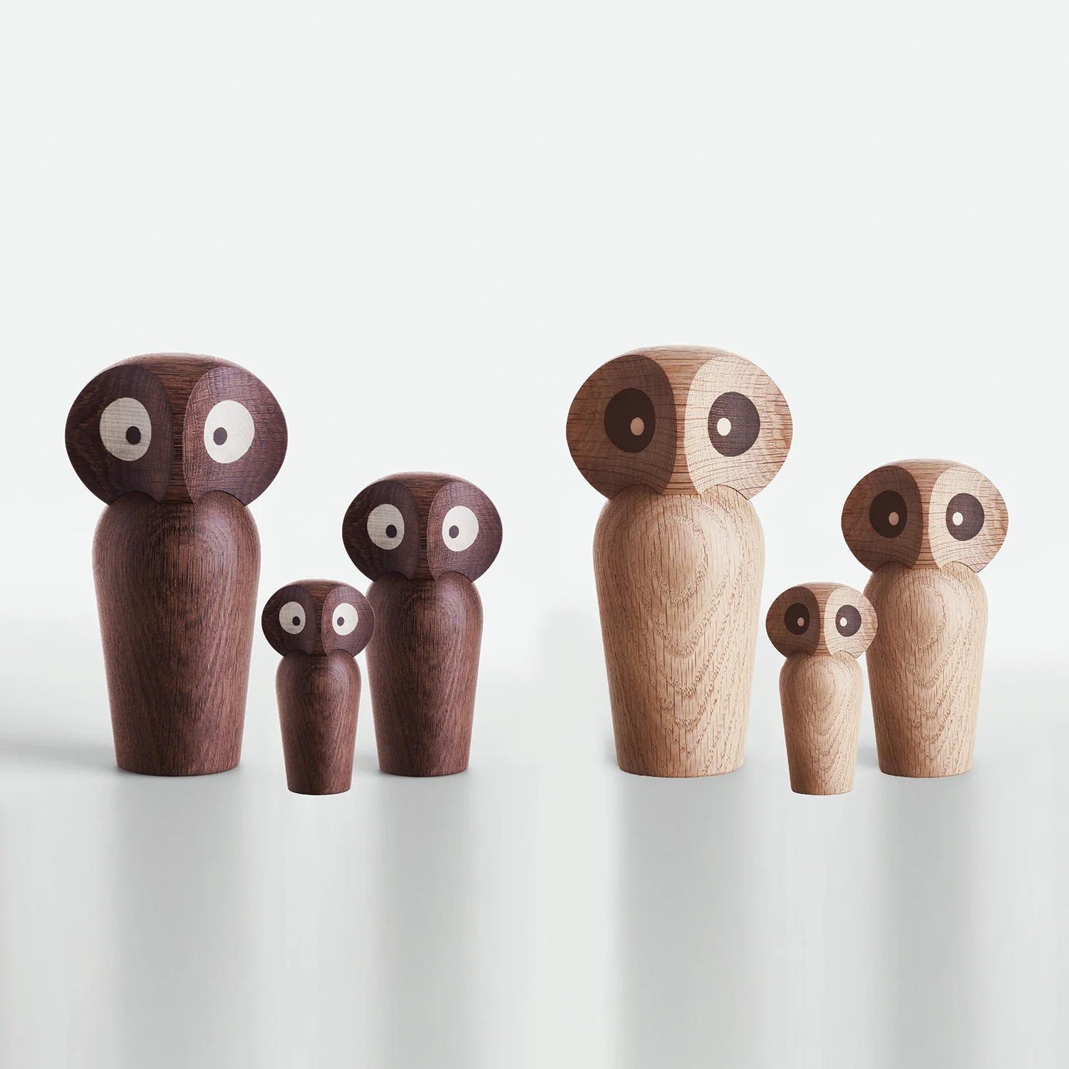architectmade | wooden owl | mini smoked oak - Image 7