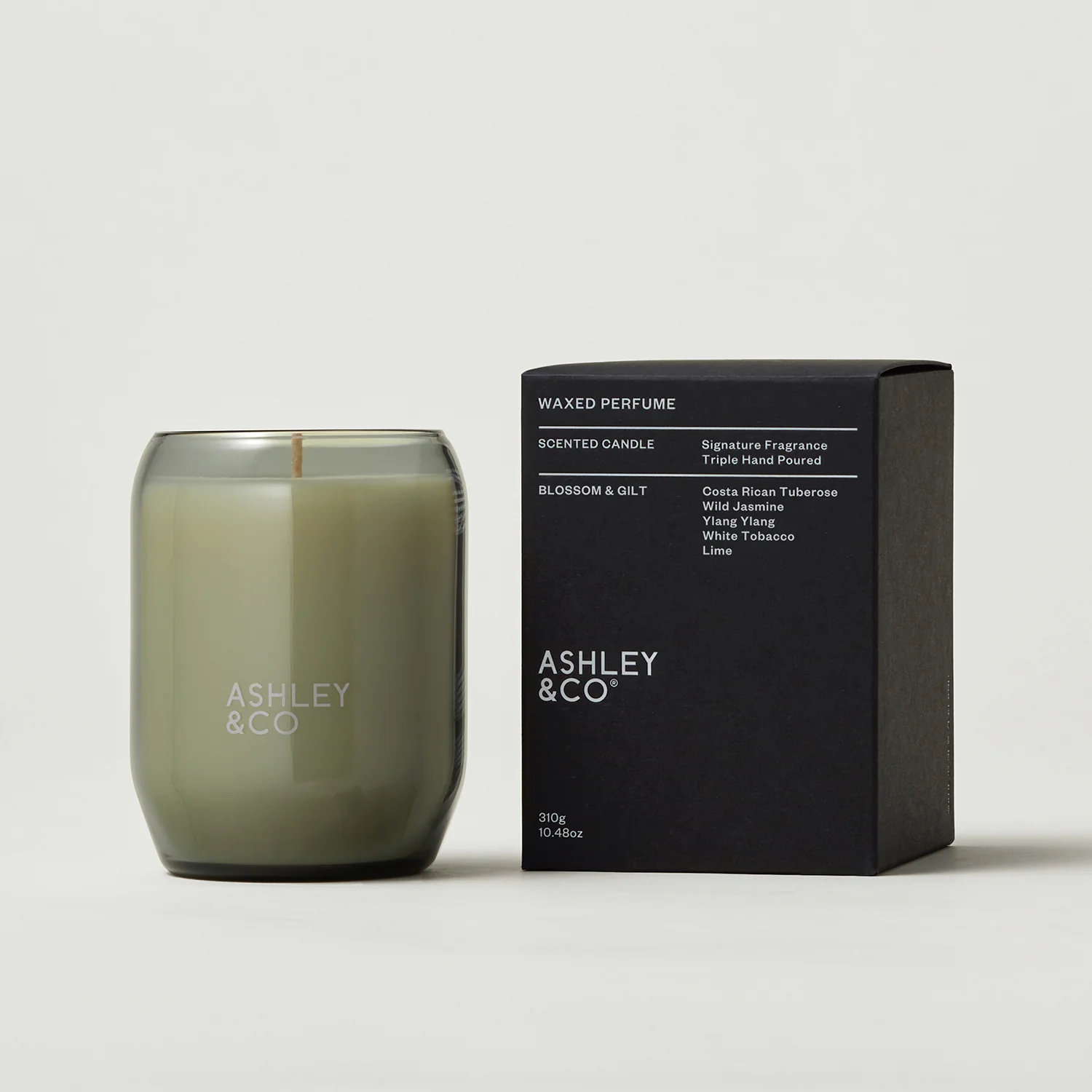 ashley + co | waxed perfume scented candle | blossom + gilt - Image 3