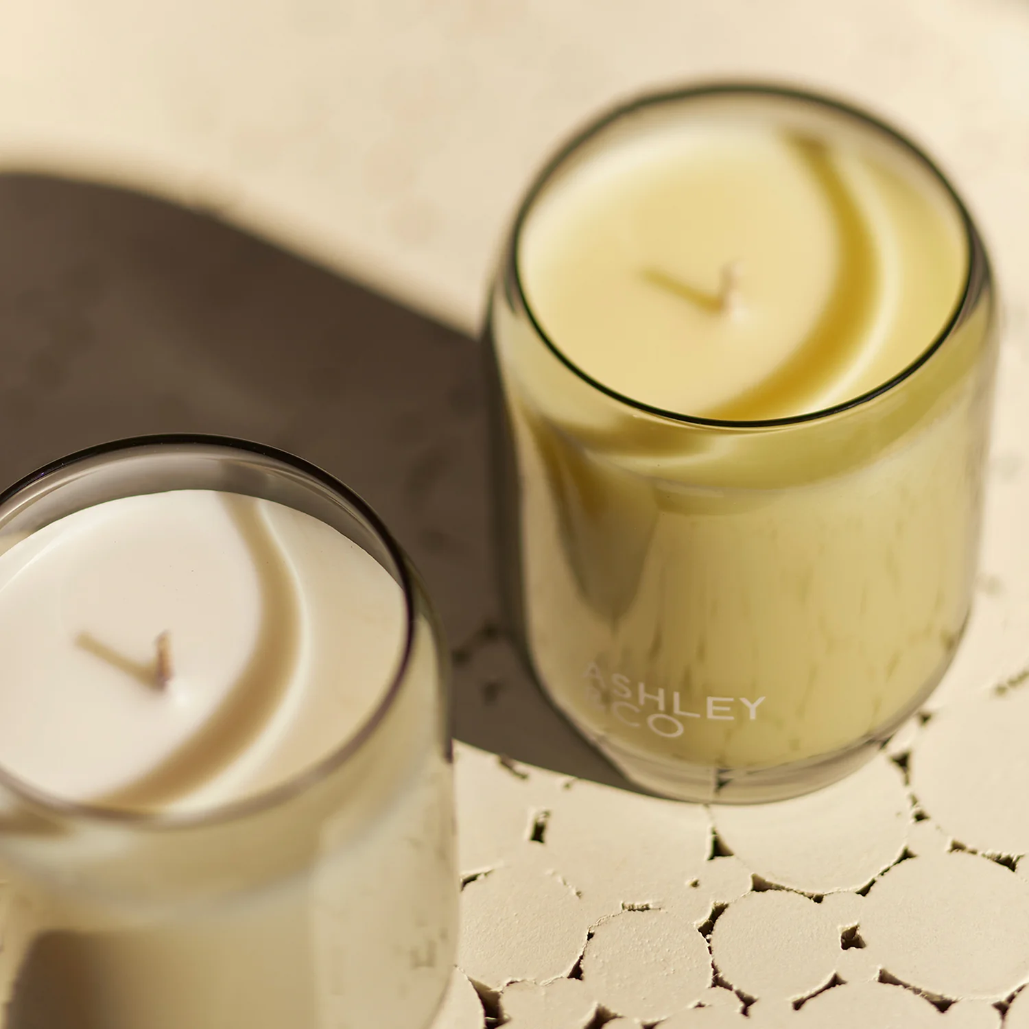 ashley + co | waxed perfume scented candle | bubbles + polkadots - Image 5