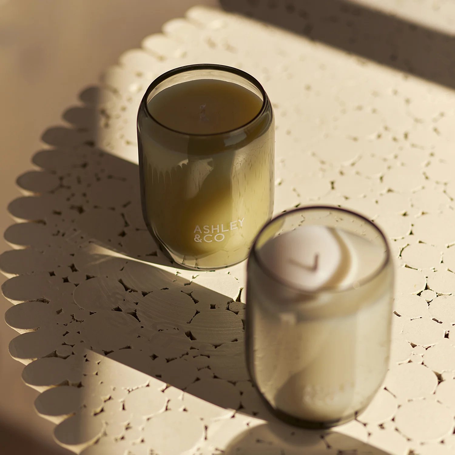 ashley + co | waxed perfume scented candle | bubbles + polkadots - Image 20