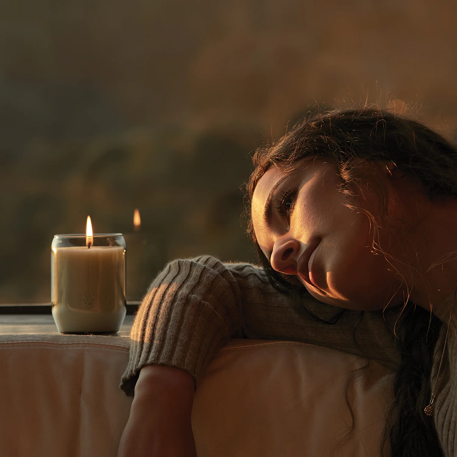 ashley + co | waxed perfume scented candle | bubbles + polkadots - Image 11