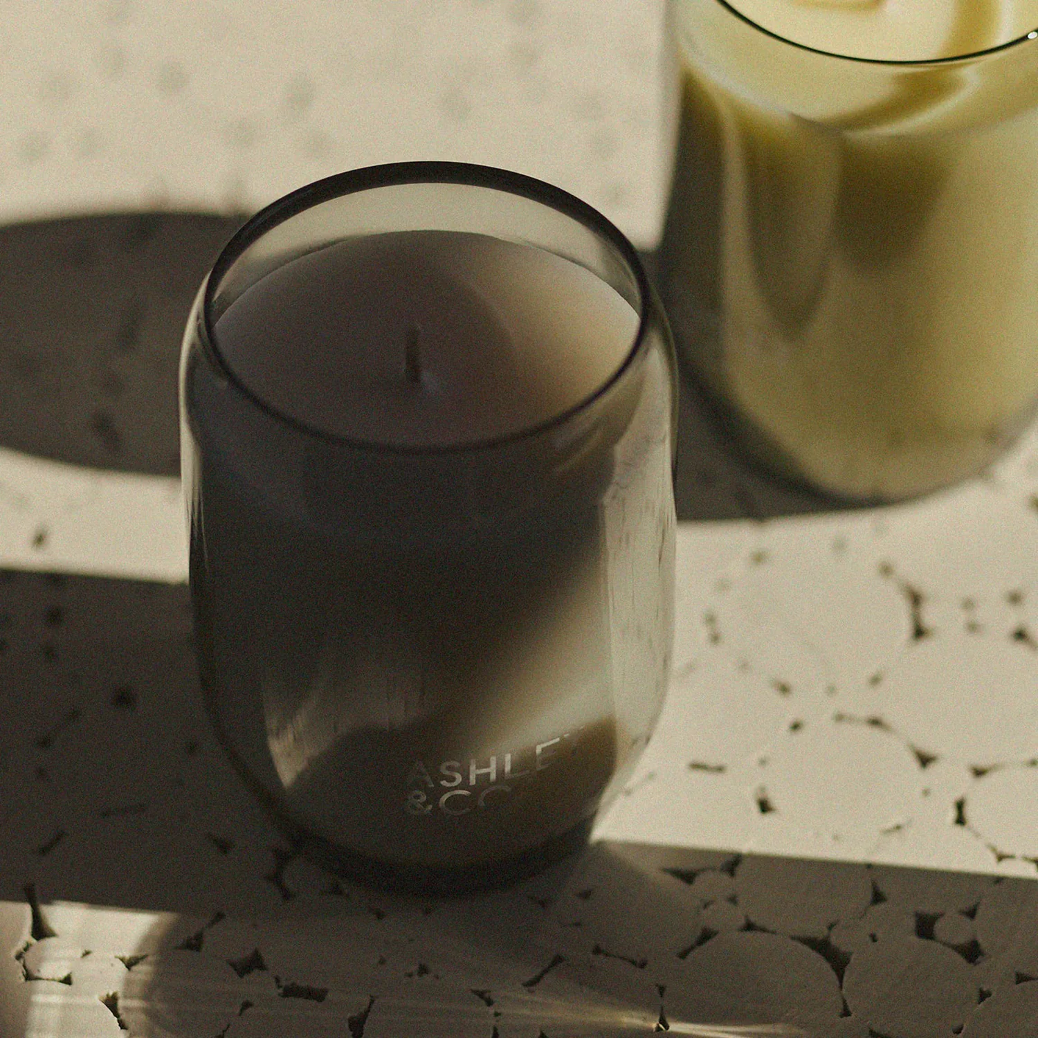 ashley + co | waxed perfume scented candle | bubbles + polkadots - Image 8