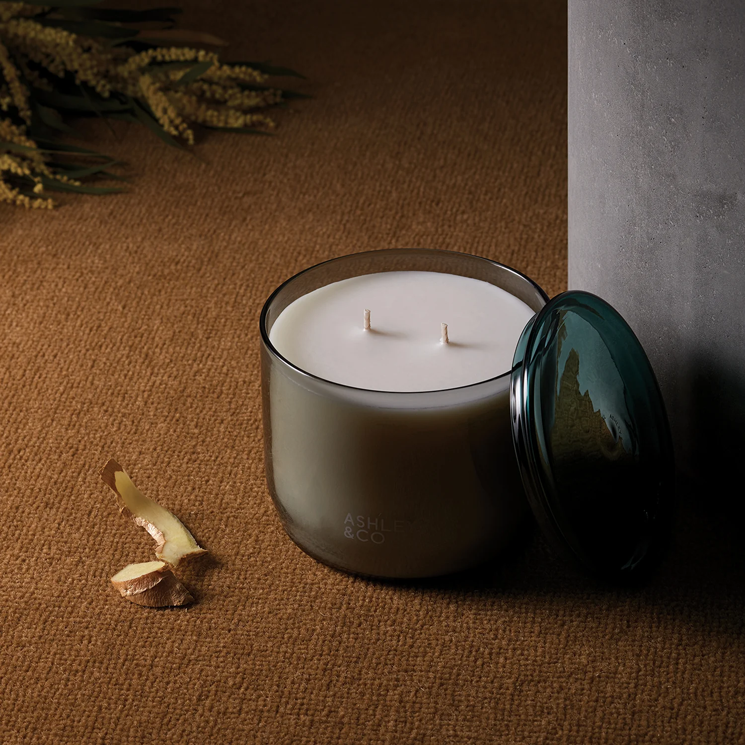 ashley + co | waxed perfume scented XL candle | blossom + gilt - Image 10