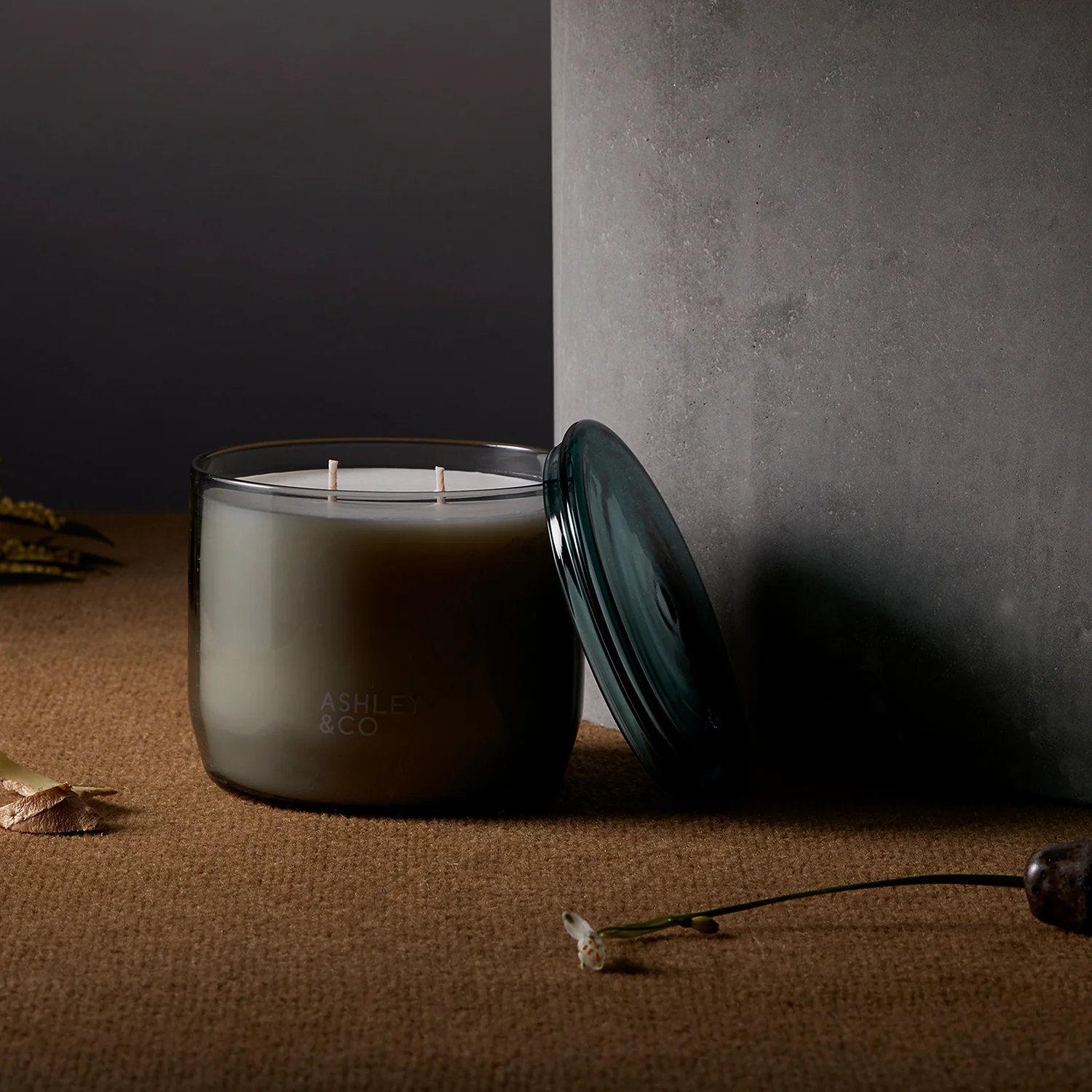 ashley + co | waxed perfume scented XL candle | blossom + gilt - Image 5