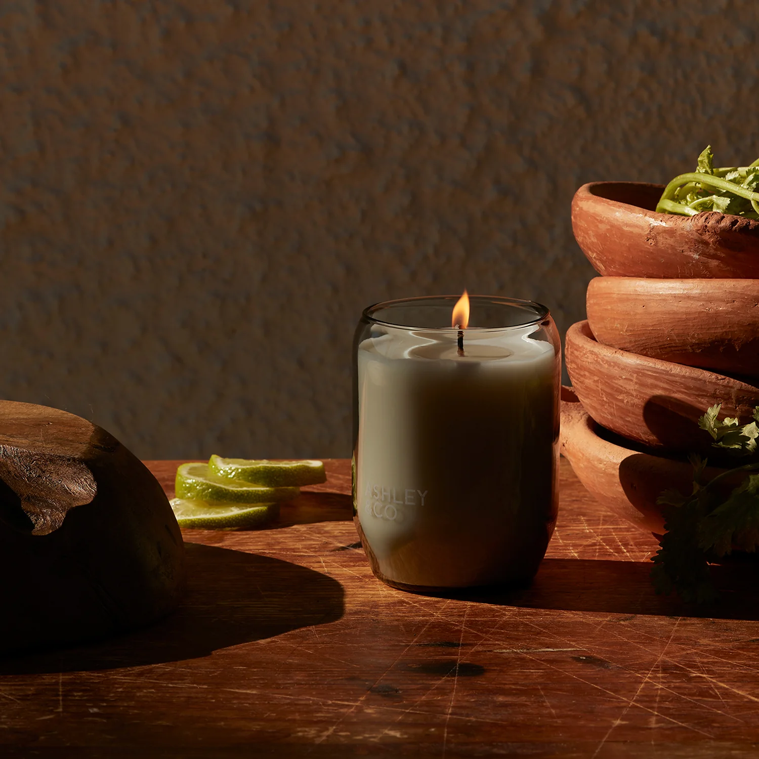 ashley + co | waxed perfume scented kitchen candle | lotus leaf + lustre + yuzu - Image 6