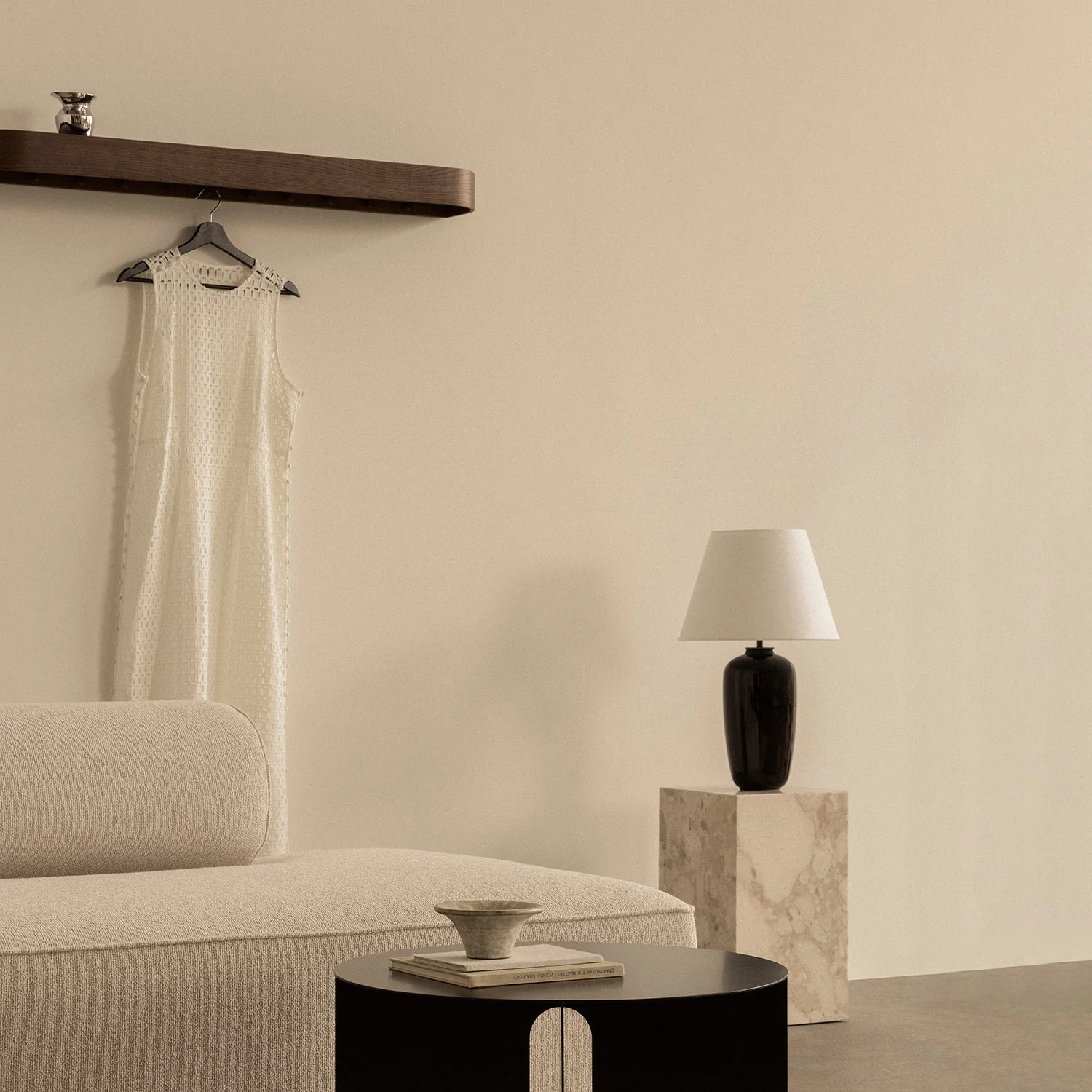 audo copenhagen (menu) | epoch shelf with rack 118cm | dark stained oak - Image 6
