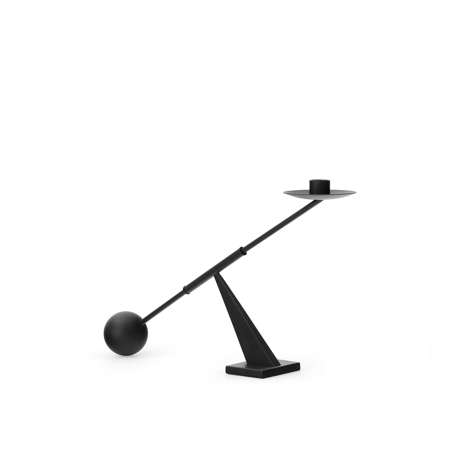 audo copenhagen (menu) | interconnect candle holder small | black - Image 2