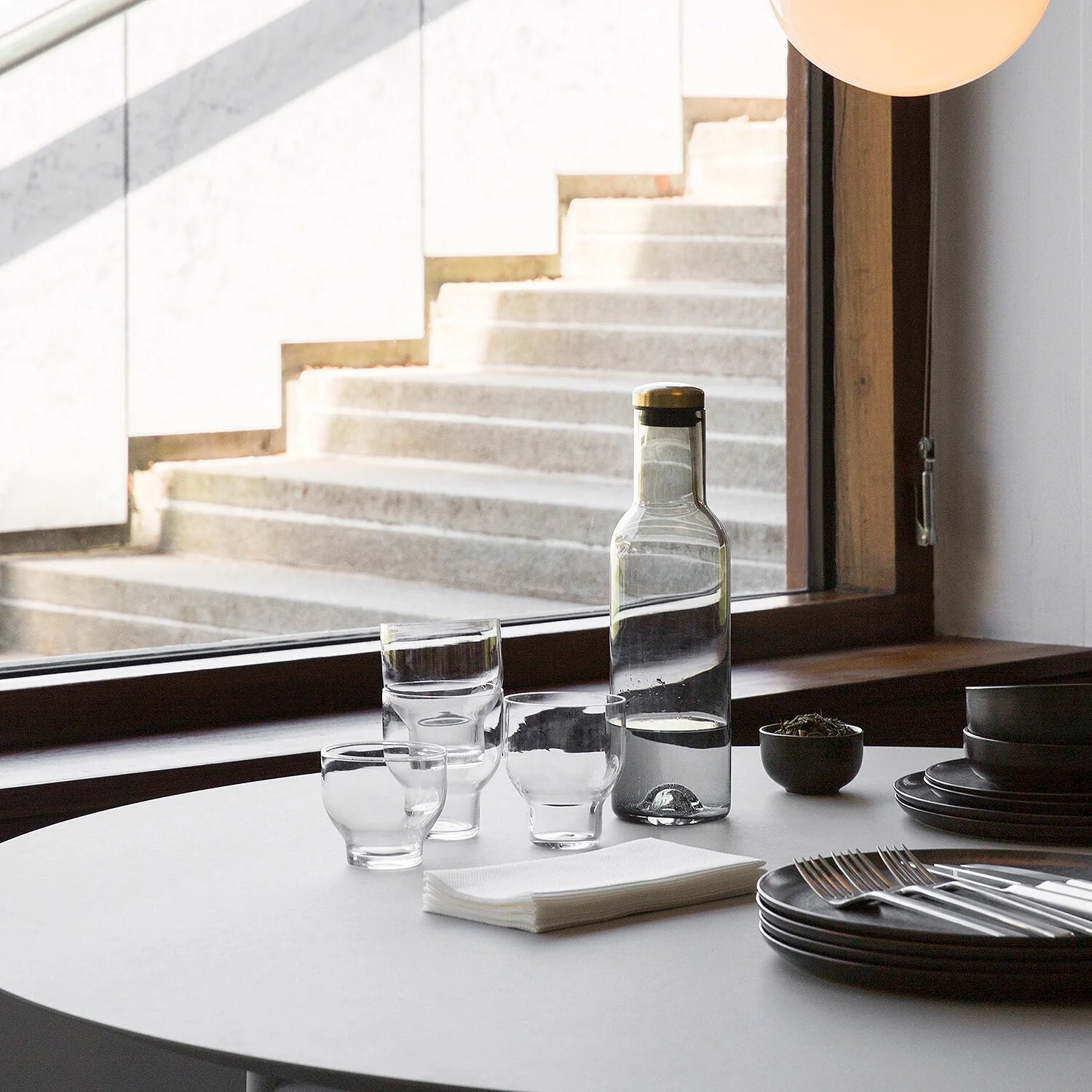 audo copenhagen (menu) | bottle carafe | brass lid 1 litre - Image 5