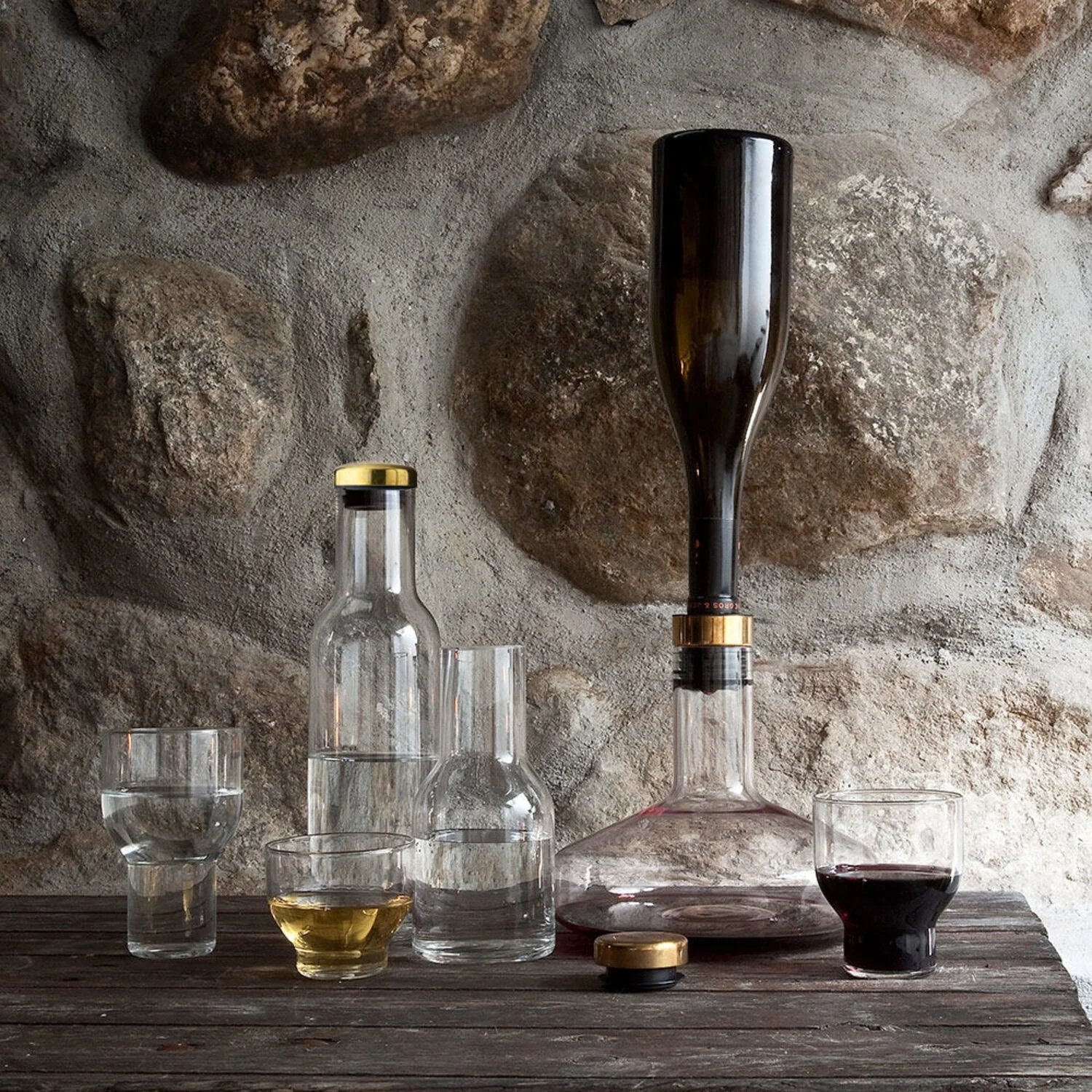 audo copenhagen (menu) | bottle carafe | brass lid 1 litre - Image 7