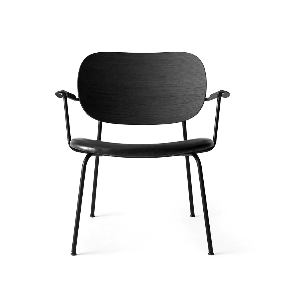 audo copenhagen (menu) | co lounge chair | black oak + leather - Image 10