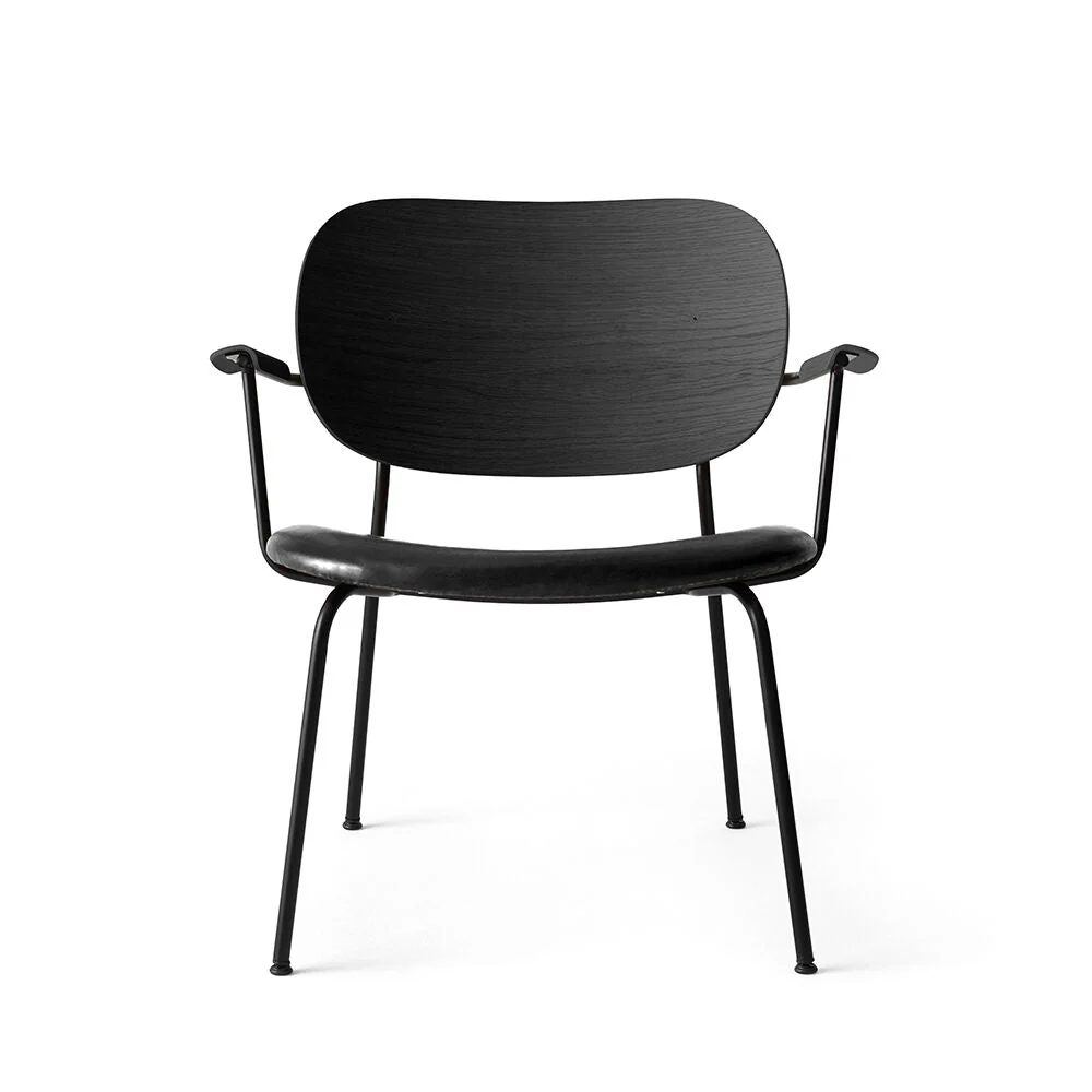 audo copenhagen (menu) | co lounge chair | black oak + leather - Image 3