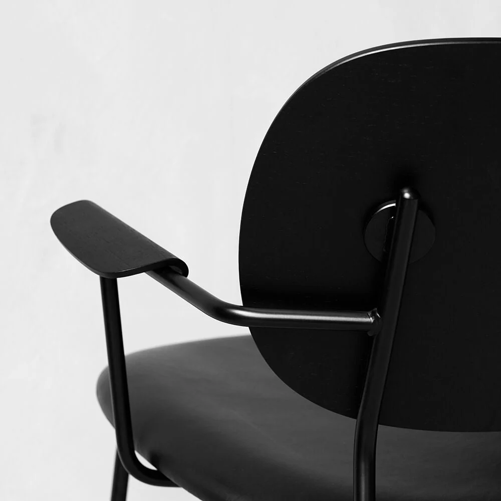 audo copenhagen (menu) | co lounge chair | black oak + leather - Image 7