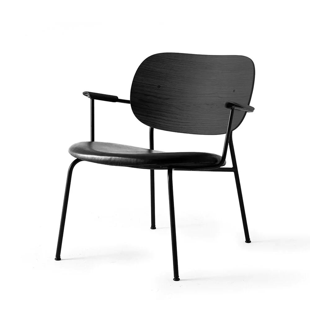 audo copenhagen (menu) | co lounge chair | black oak + leather - Image 9