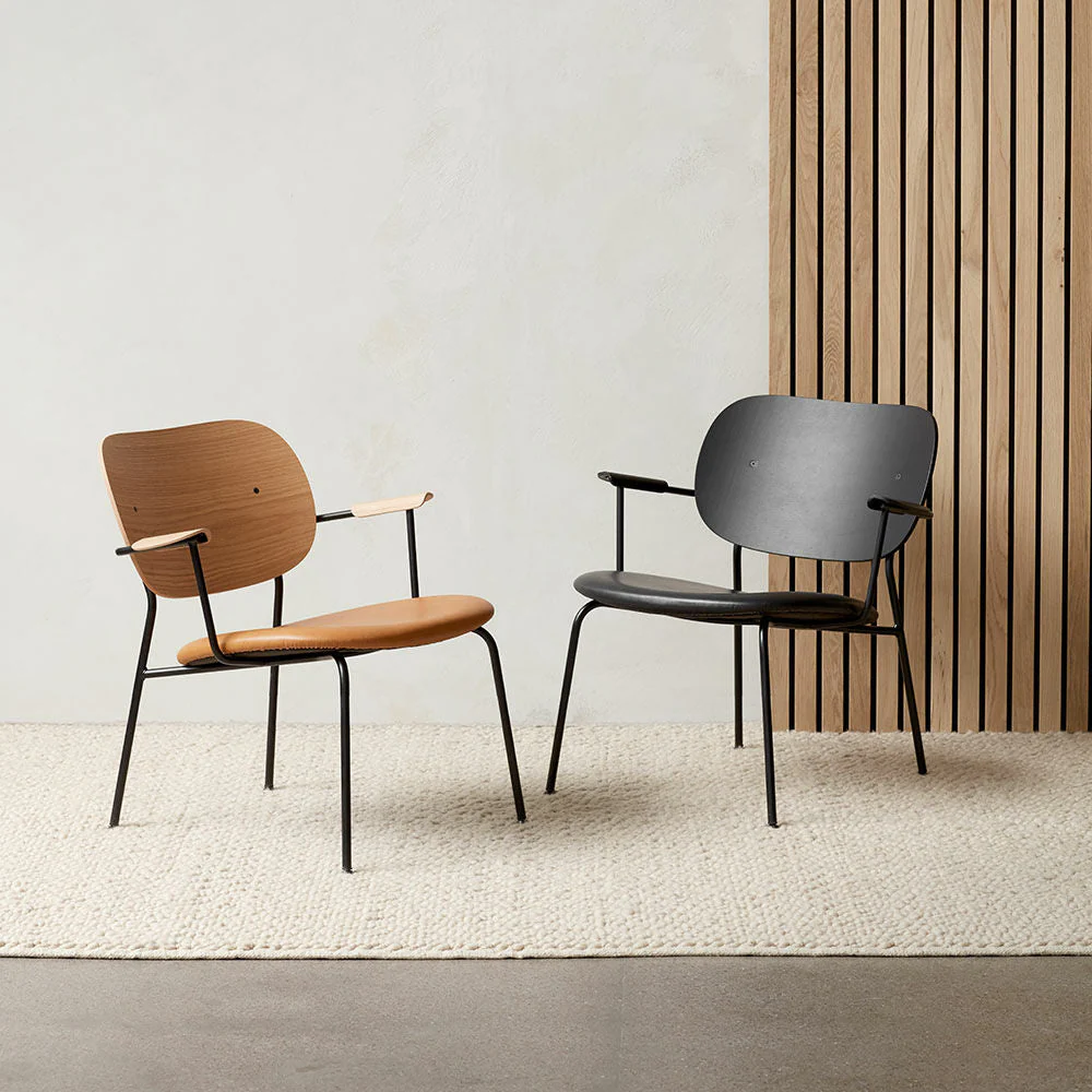 audo copenhagen (menu) | co lounge chair | natural oak + leather - Image 8