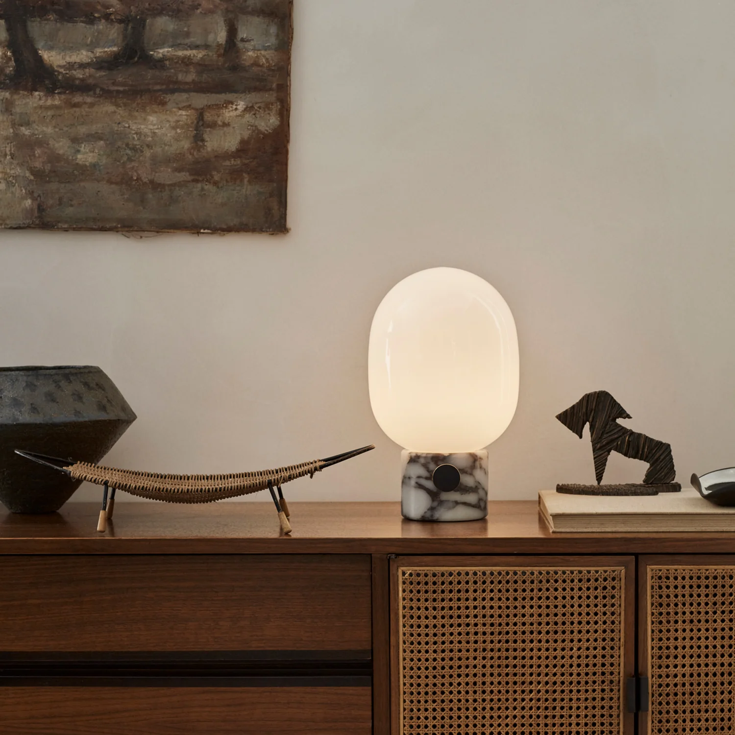 audo copenhagen (menu) | jwda table lamp large | rose calacatta viola marble - Image 6