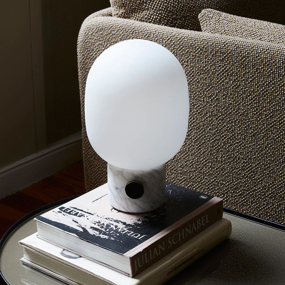 audo copenhagen (menu) | jwda table lamp large | white carrara marble - Image 5