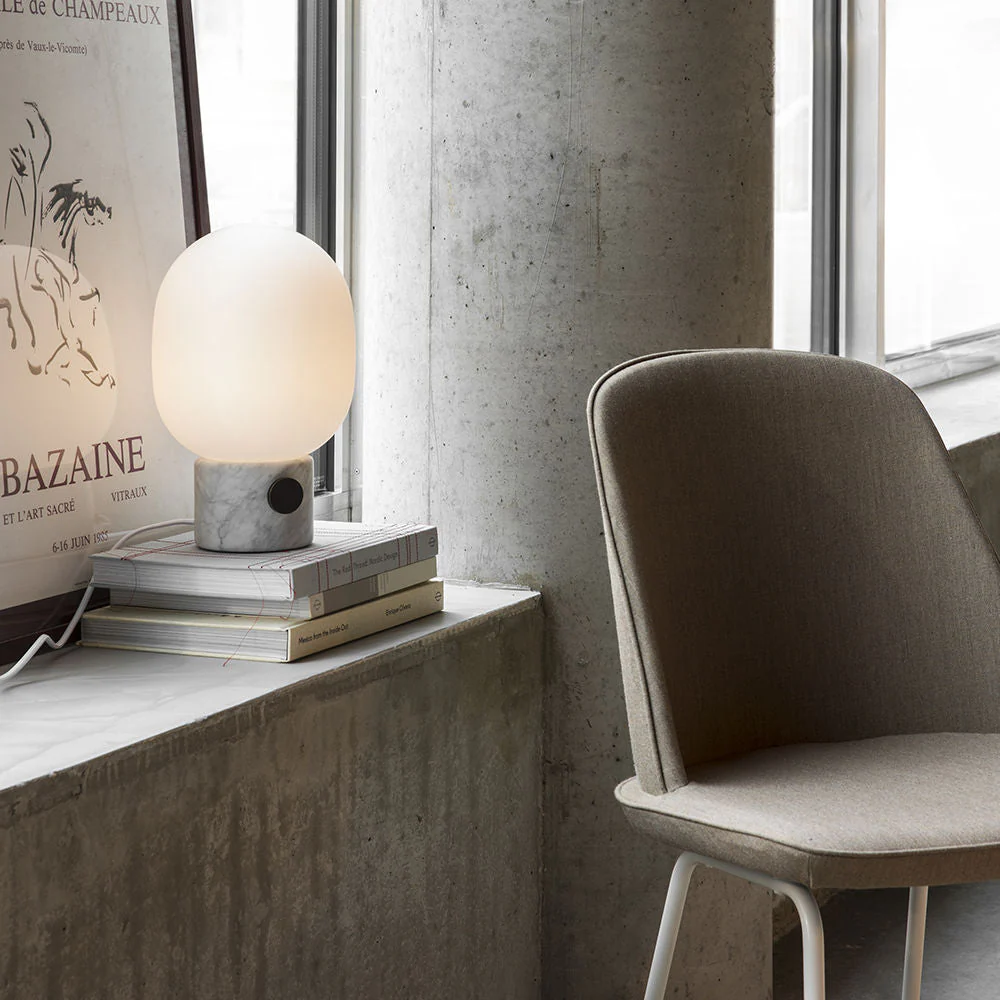 audo copenhagen (menu) | jwda table lamp large | white carrara marble - Image 8