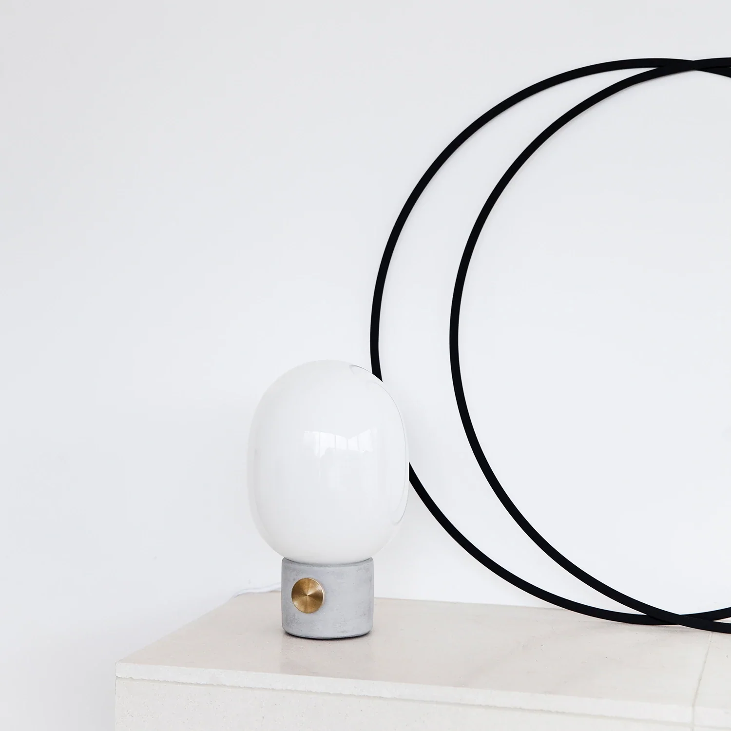 audo copenhagen (menu) | jwda table lamp small | light grey concrete - Image 7
