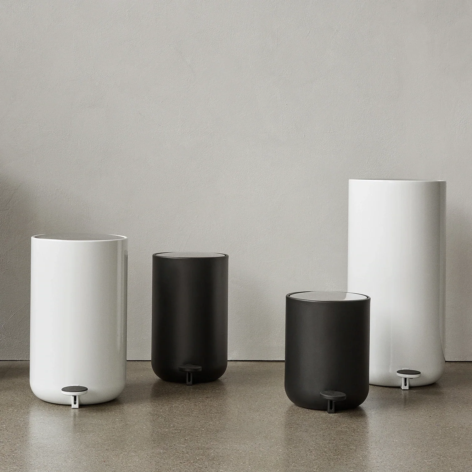 audo copenhagen (menu) | norm pedal bin 7 litre | gloss white - DC - Image 8