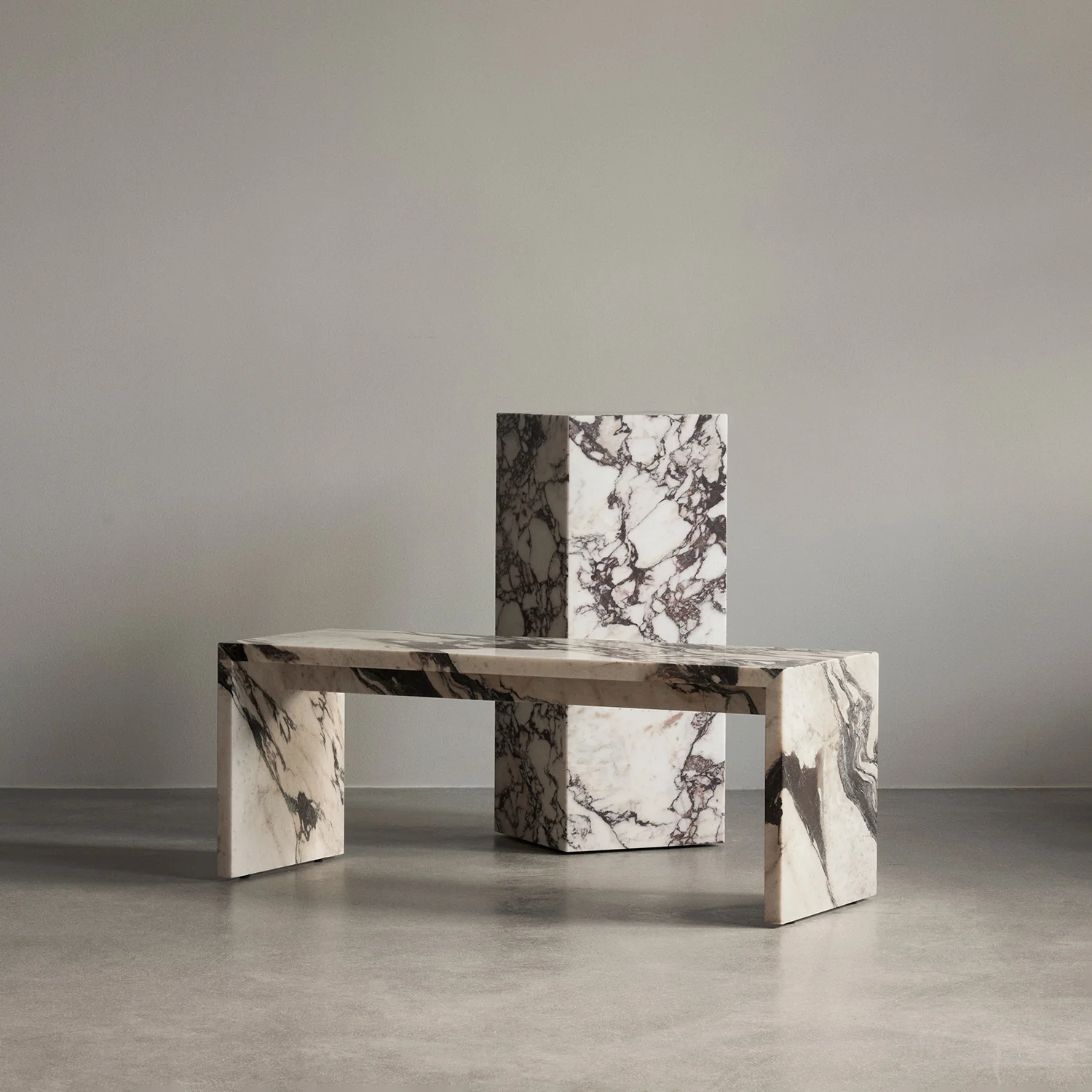 audo copenhagen (menu) | plinth pedestal | rose calacatta viola marble - Image 6