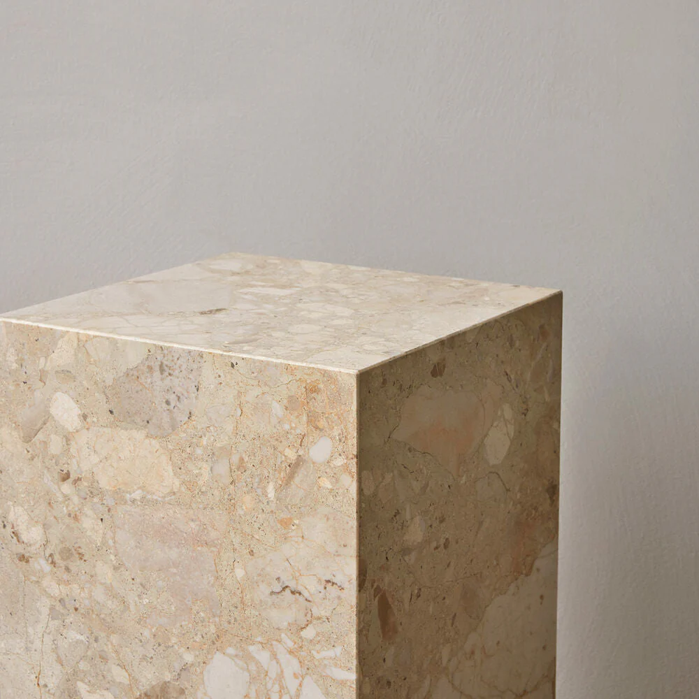 audo copenhagen (menu) | plinth tall | kunis breccia stone - Image 2