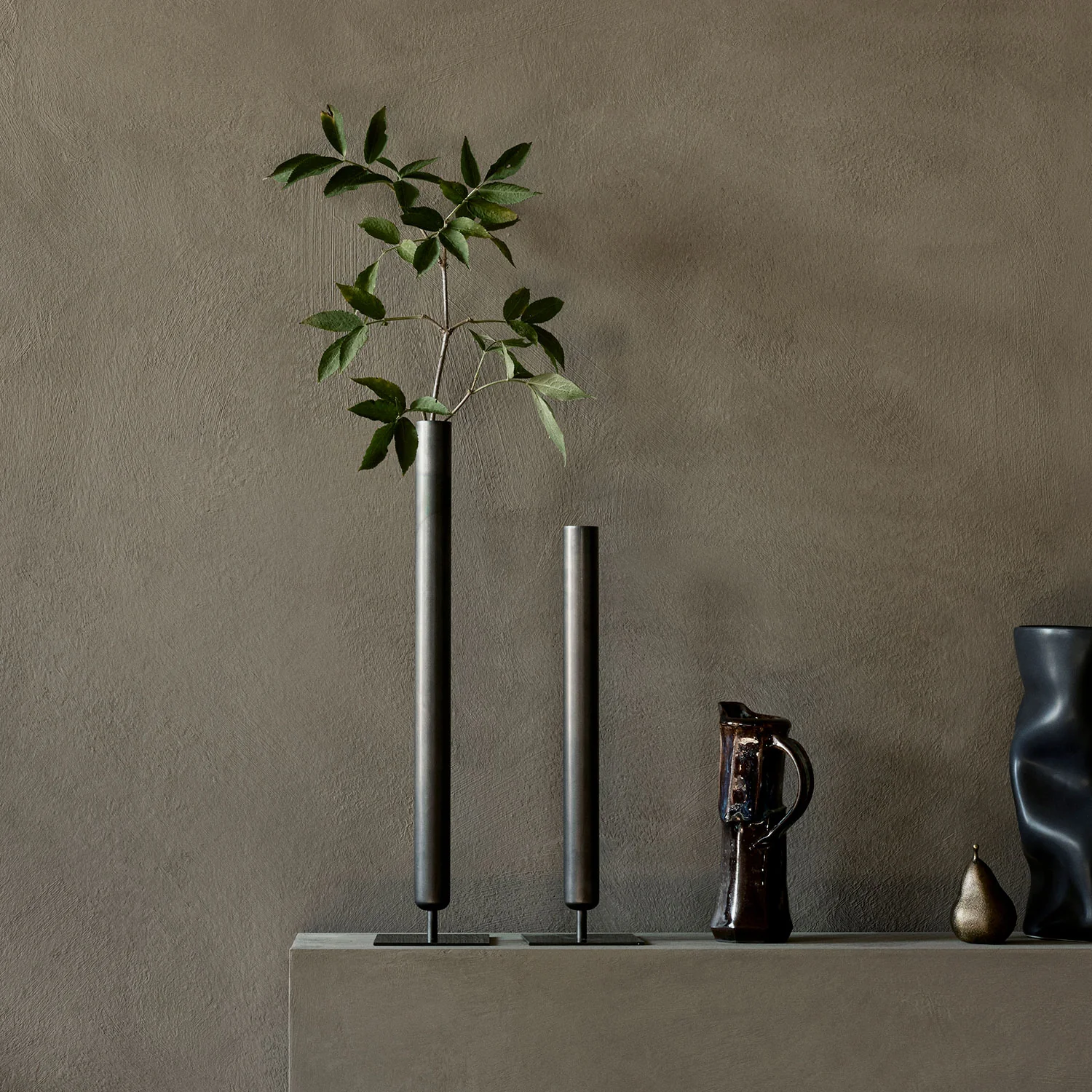 audo copenhagen (menu) | stance vase | bronzed brass 50cm - Image 12