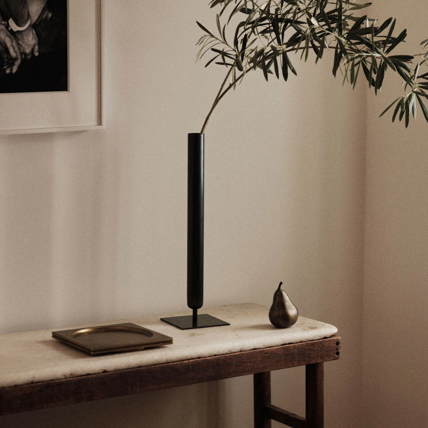 audo copenhagen (menu) | stance vase | bronzed brass 50cm - Image 15