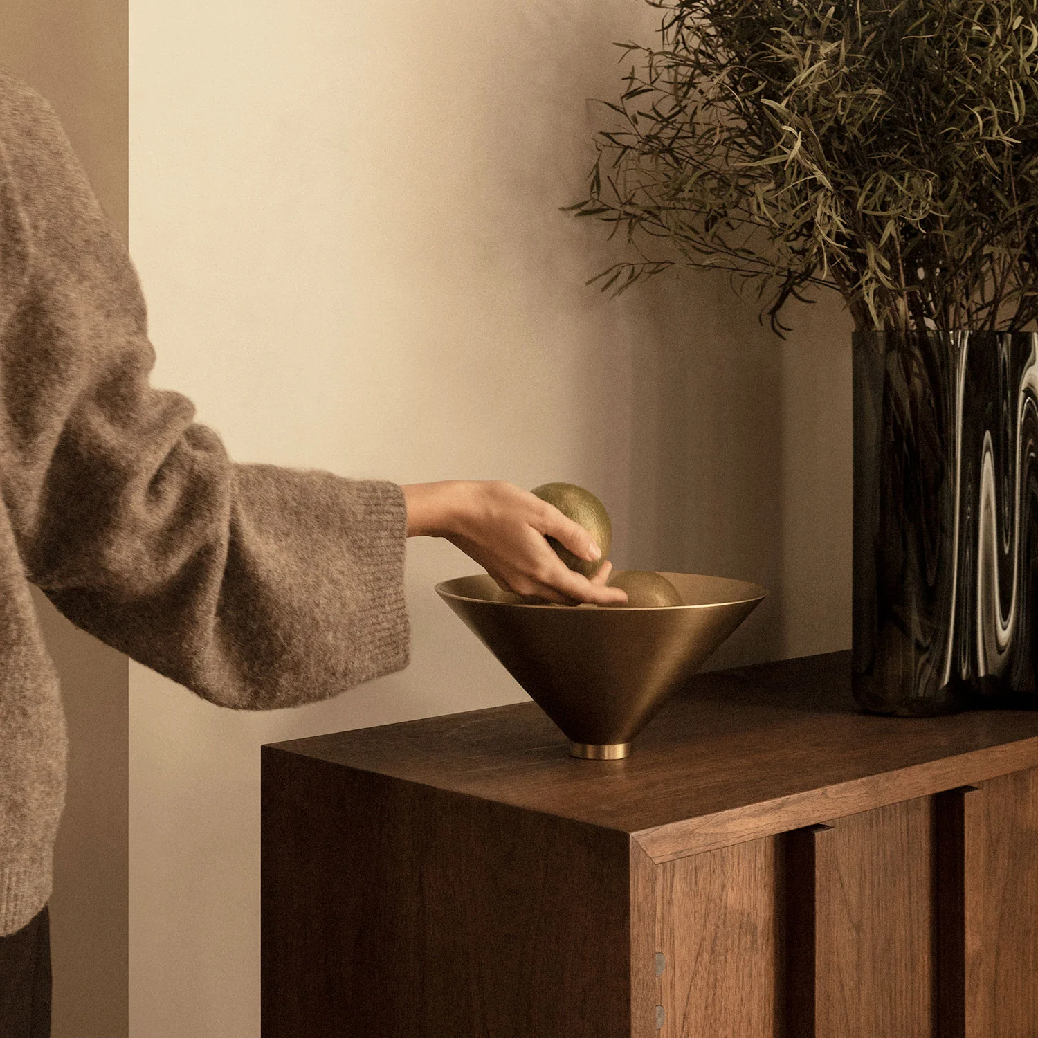 audo copenhagen (menu) | taper bowl | brass - Image 3