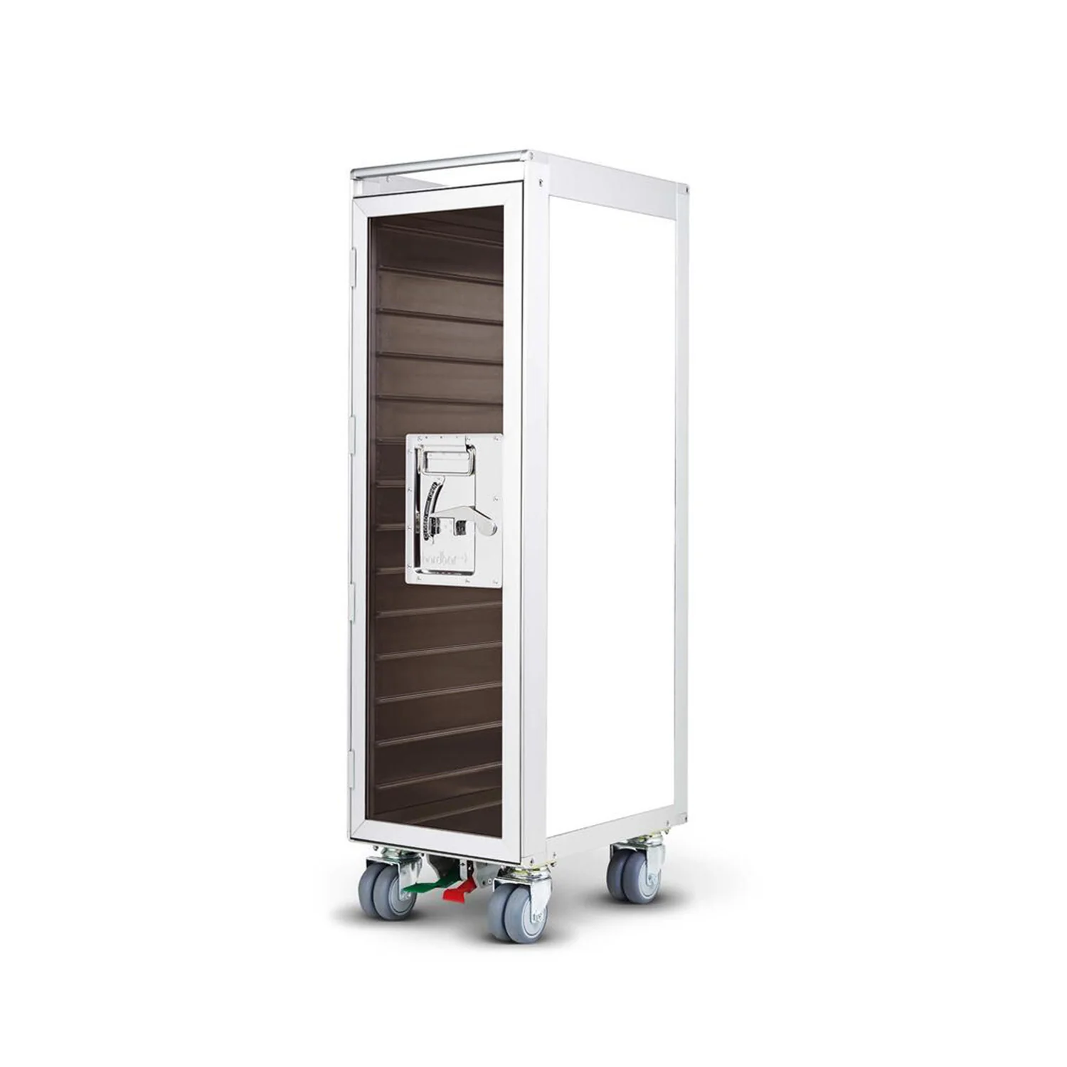 bordbar | classic trolley | OUTER TROLLEY ONLY - aluminium with transparent smoke door - Image 10