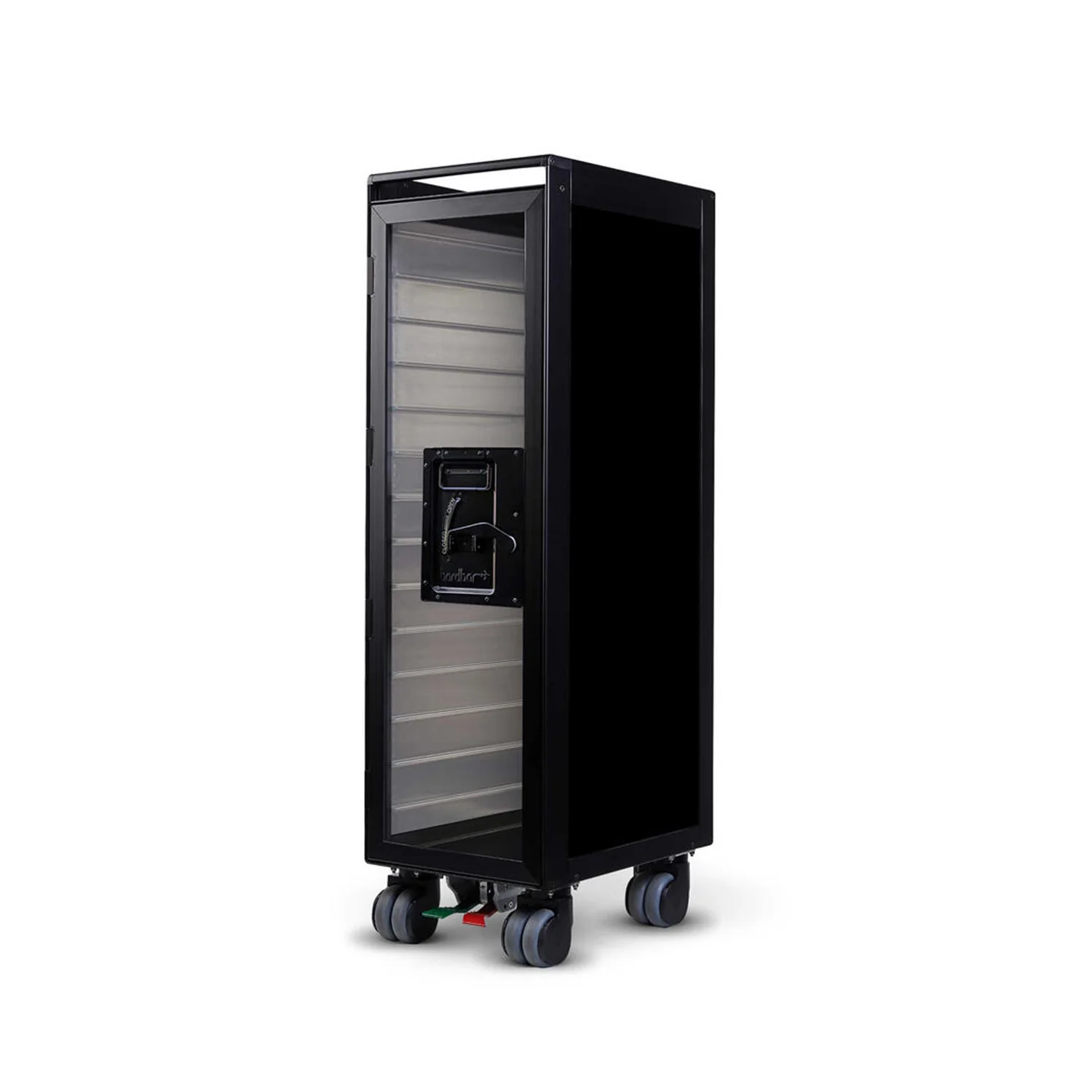 bordbar | classic trolley | OUTER TROLLEY ONLY - black with transparent door - Image 6