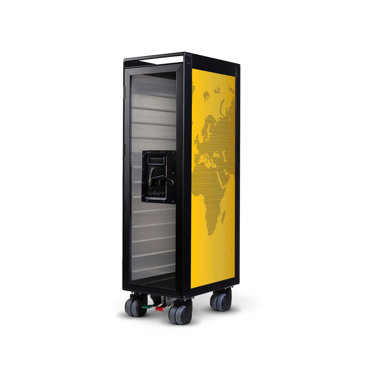 bordbar | classic trolley | OUTER TROLLEY ONLY - black with transparent door - Image 8