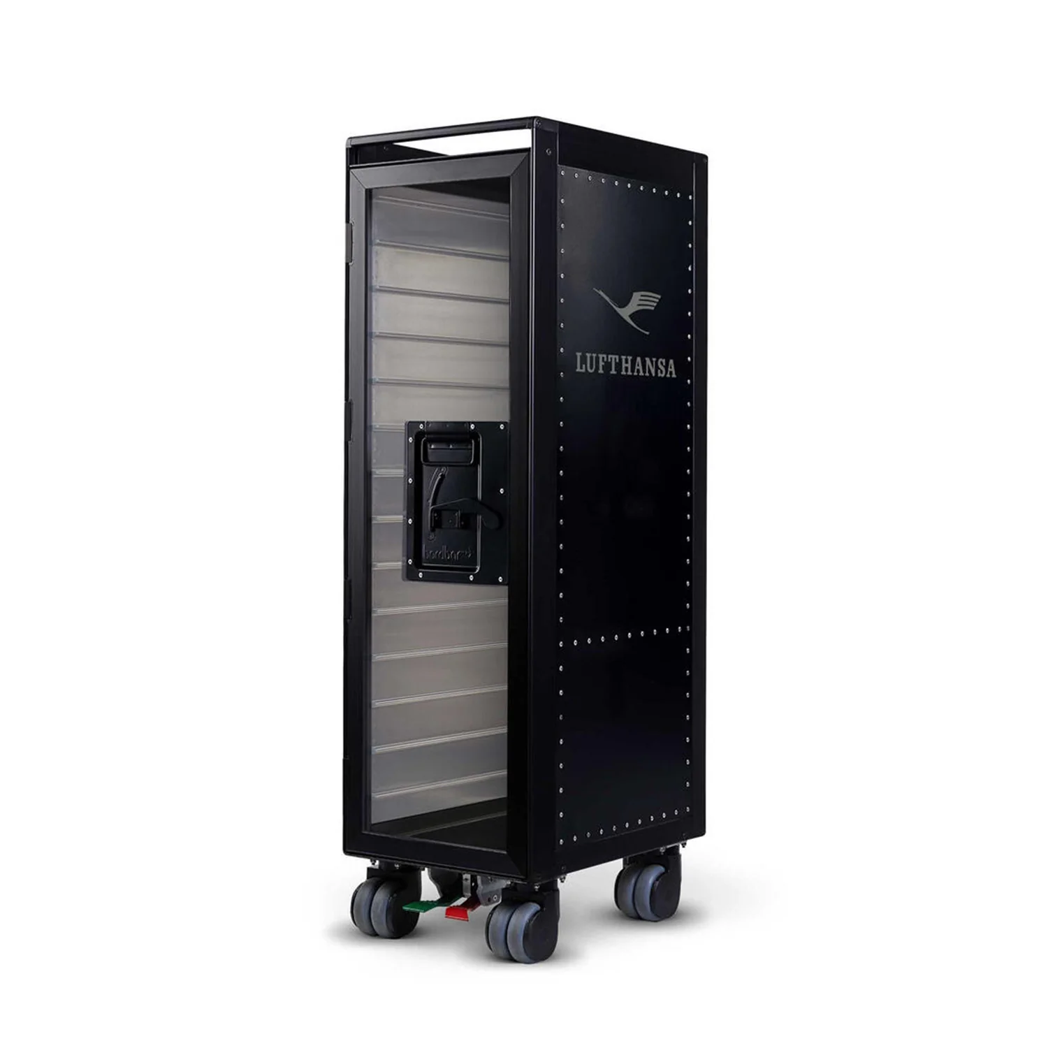 bordbar | rivet rocker trolley | OUTER TROLLEY ONLY - black with tranparent - Image 2