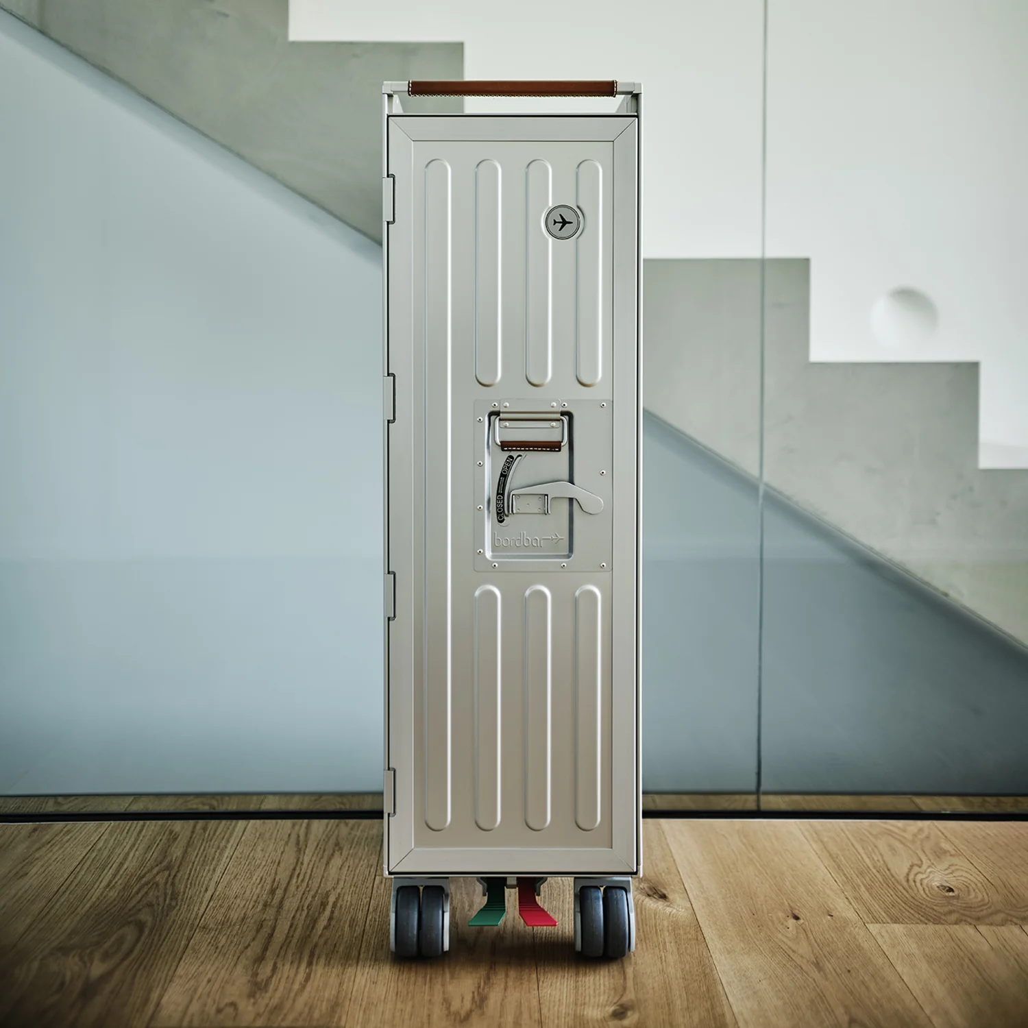 bordbar | voyager trolley | OUTER TROLLEY ONLY - aluminium - Image 7