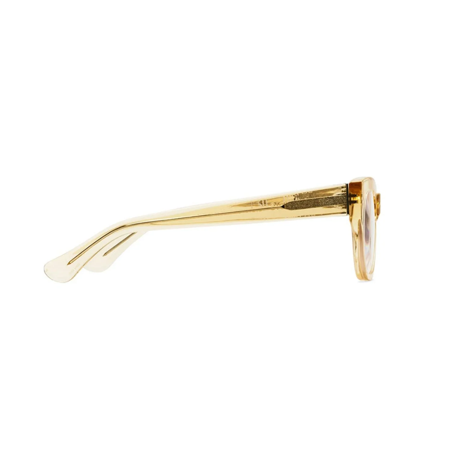 caddis | reading glasses | miklos polished raw honey - LC - Image 3
