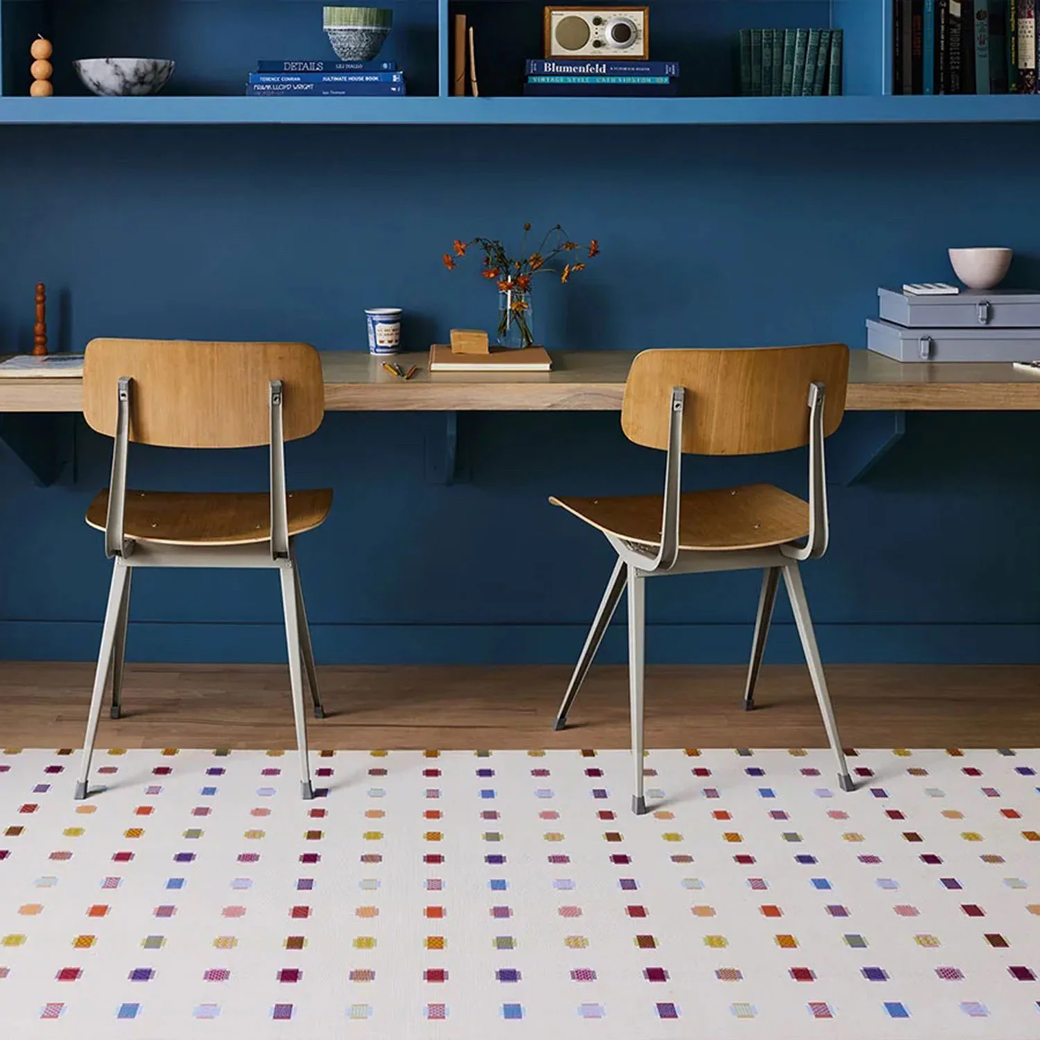 chilewich | woven floormat 59x92cm (23x36") | sampler multi - Image 3