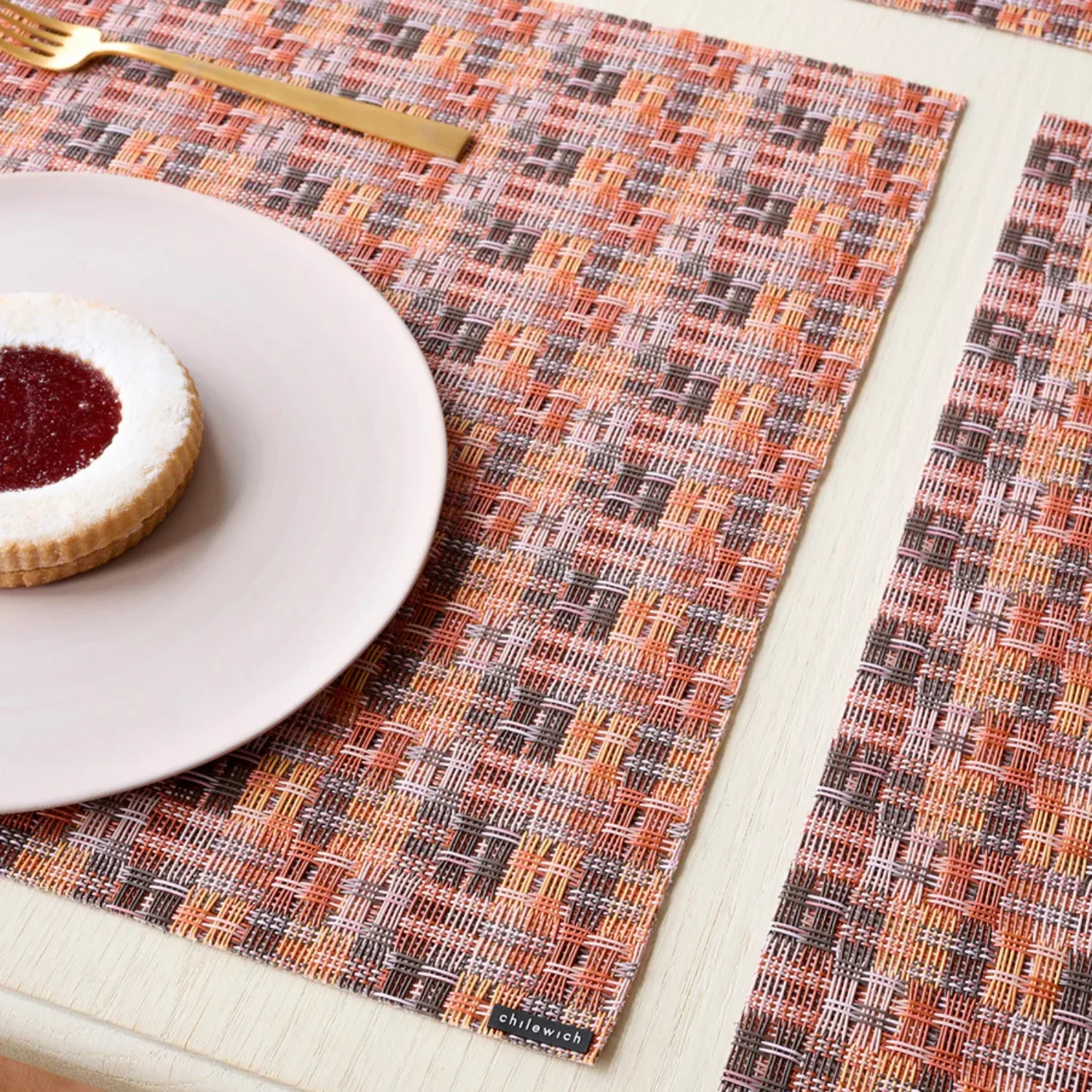 chilewich | placemat rectangle | fable sorbet - Image 3