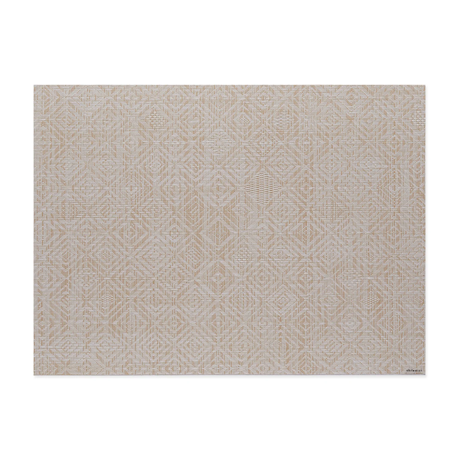 chilewich | placemat rectangle | mosaic almond - Image 4